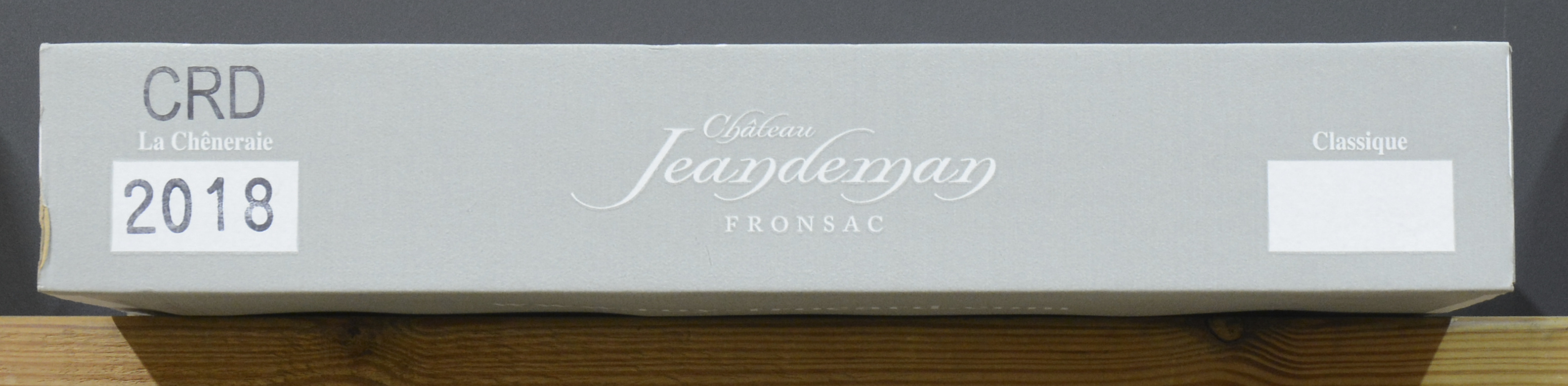 Ch. Jeandeman A.C. Fronsac M.C. O.D Ch. Jeandeman A.C. Fronsac M.C. O.D. 2018 aantal: 6 bt