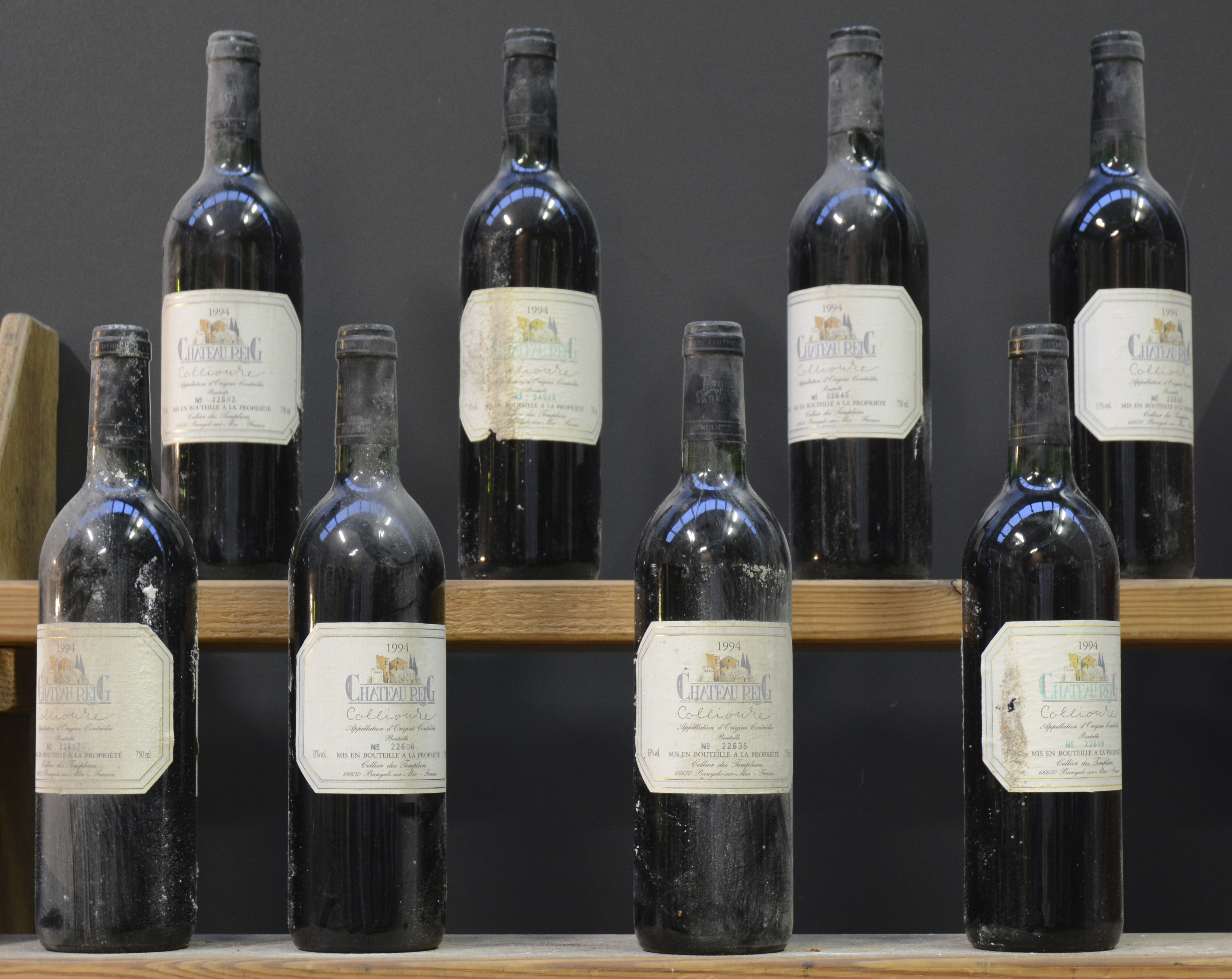 Ch. Reig A.C. Collioure M.P Ch. Reig A.C. Collioure M.P. 1994 aantal: 8 bt