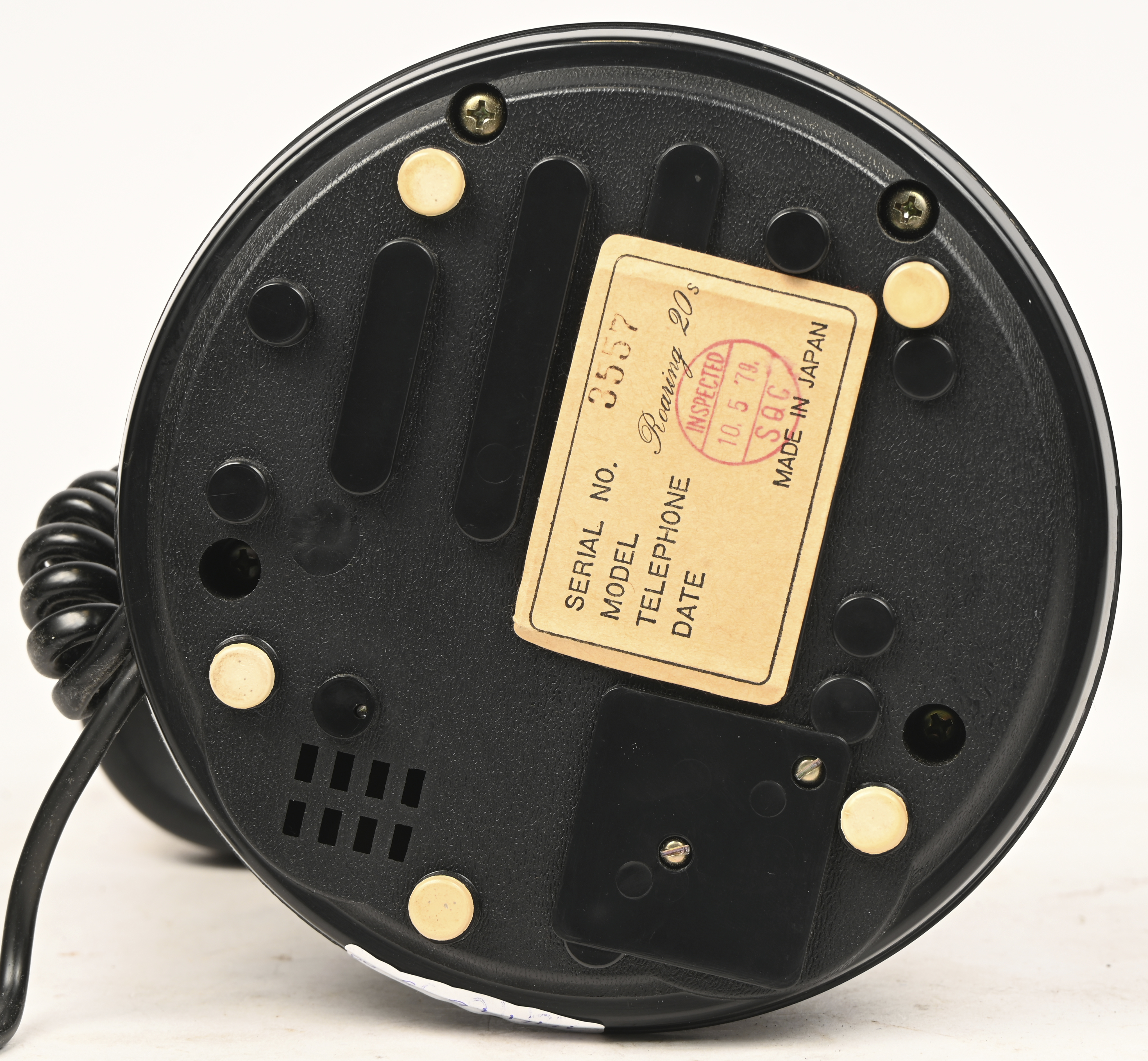 Een retro telefoon, naar de jaren 20 Een retro telefoon, naar de jaren 20.