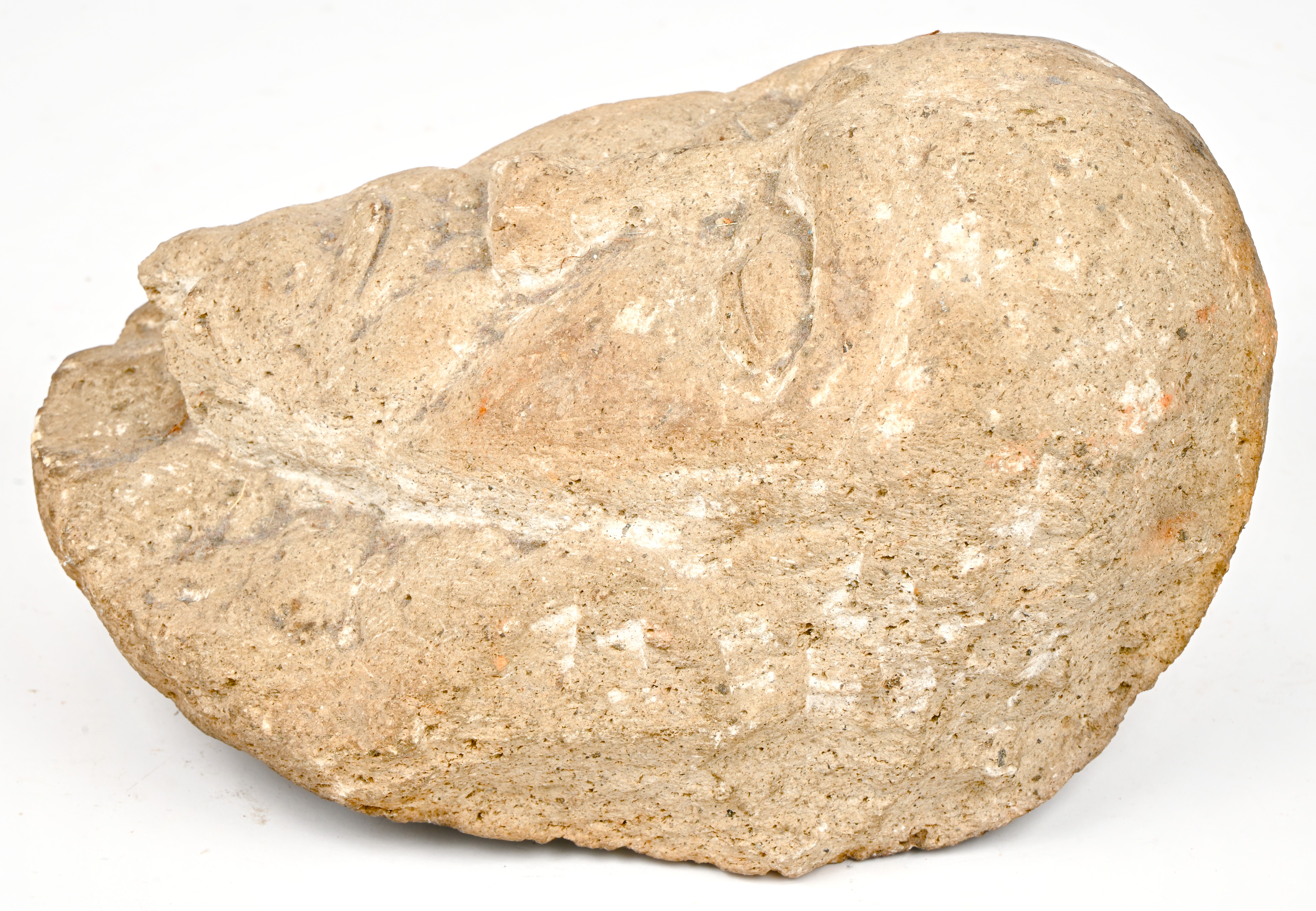 Een uit steen gesculpteerd gelaat uit “Nieuw Spanje” Een uit steen gesculpteerd gelaat uit “Nieuw Spanje”.