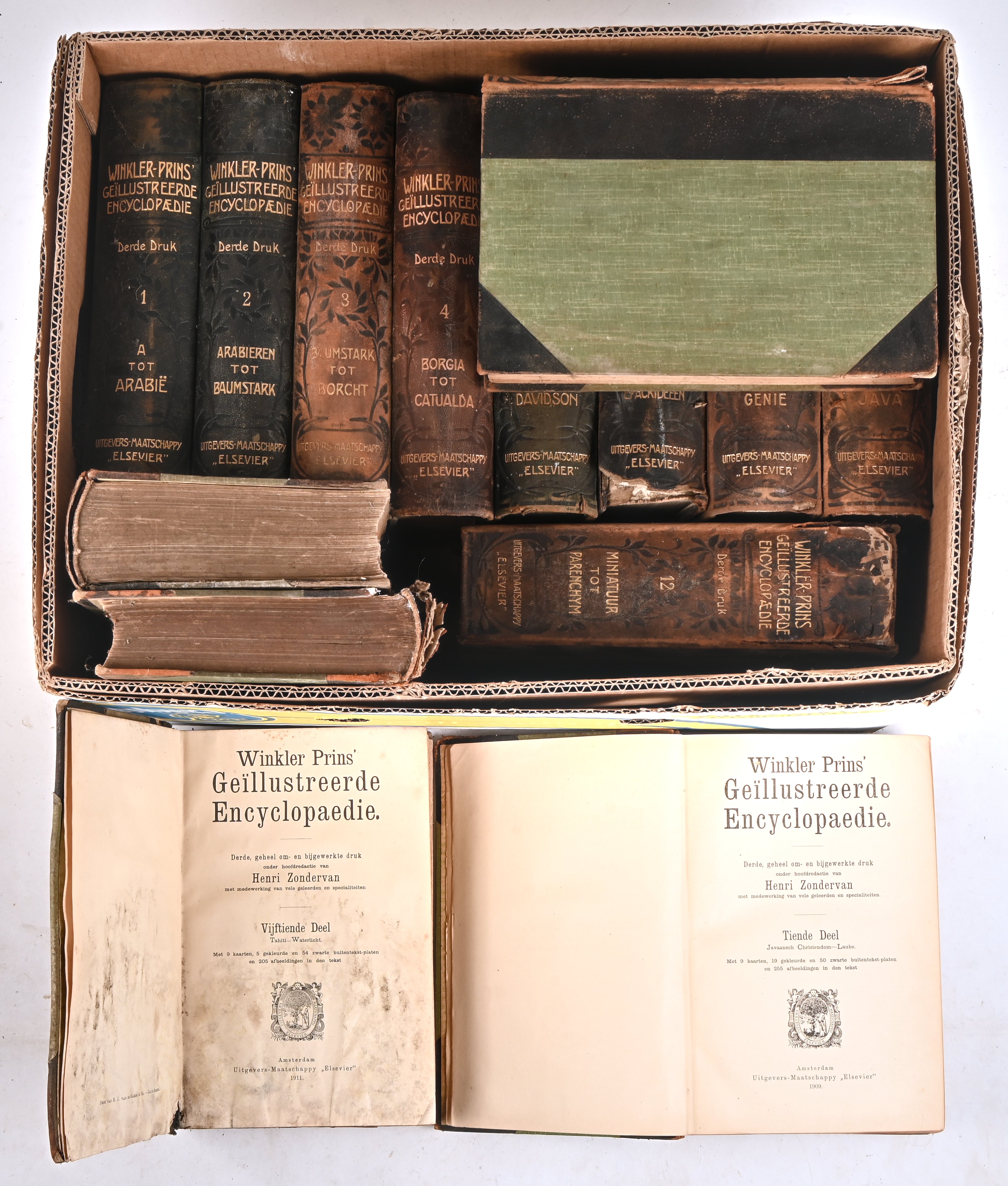 Winkler Prins' Geïllustreerde Encyclopaedie, Derde druk, 1906, No 8 manco Winkler Prins' Geïllustreerde Encyclopaedie, Derde druk, 1906, No 8 manco.