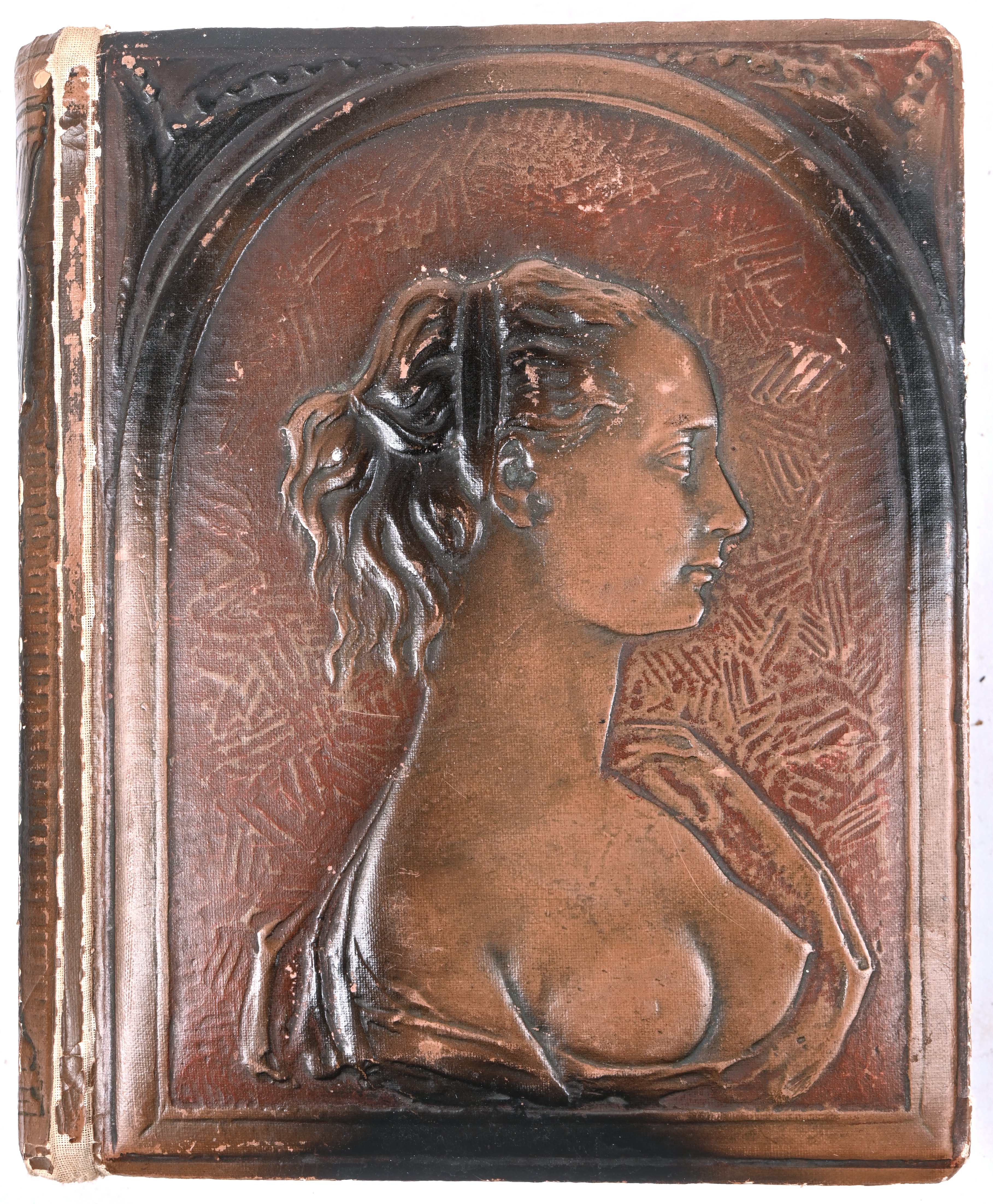 Een oud fotoalbum met familiefoto’s uit de eerste helft van de 20ste eeuw Een oud fotoalbum met familiefoto’s uit de eerste helft van de 20ste eeuw.