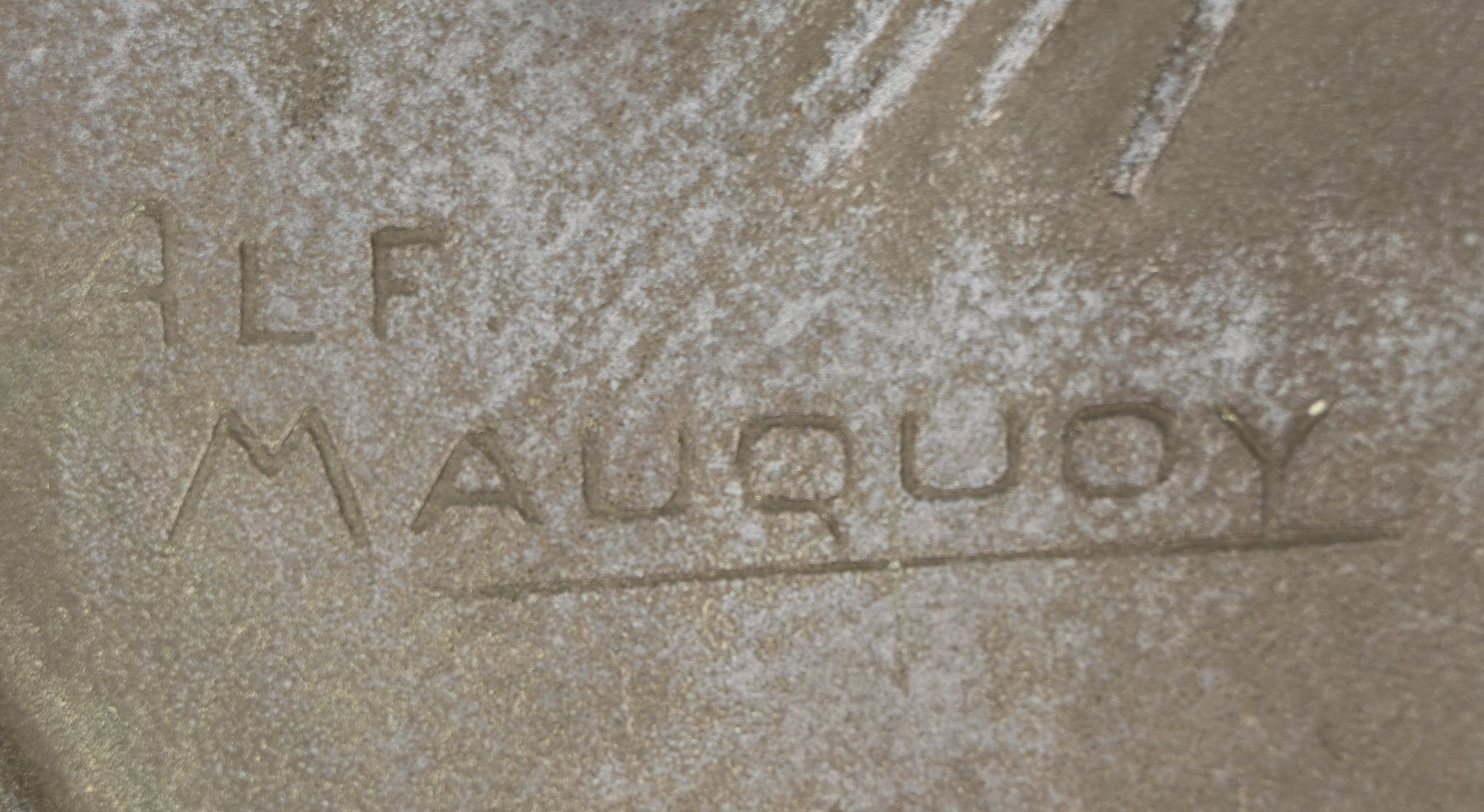 ‘Portret van de schilder Hippoliet van Heesvelde’, een bas reliëf van brons. Getekend Alf. Mauquoy ‘Portret van de schilder Hippoliet van Heesvelde’, een bas reliëf van brons. Getekend Alf. Mauquoy.