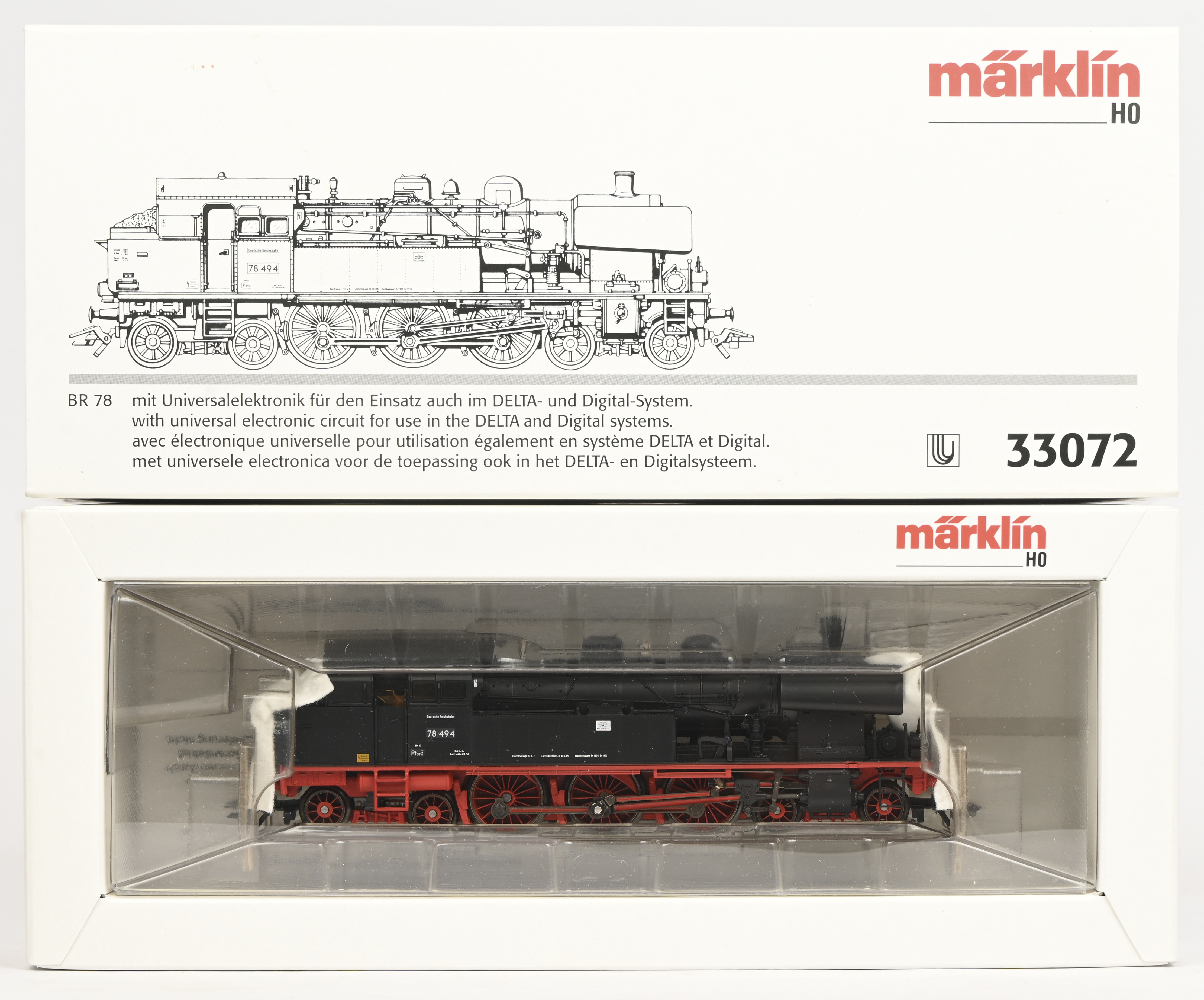 Märklin (HAMO) 34671 H0 Diesellocomotief serie 55 SNCB/NMBS. In OVP Märklin (HAMO) 34671 H0 Diesellocomotief serie 55 SNCB/NMBS. In OVP.