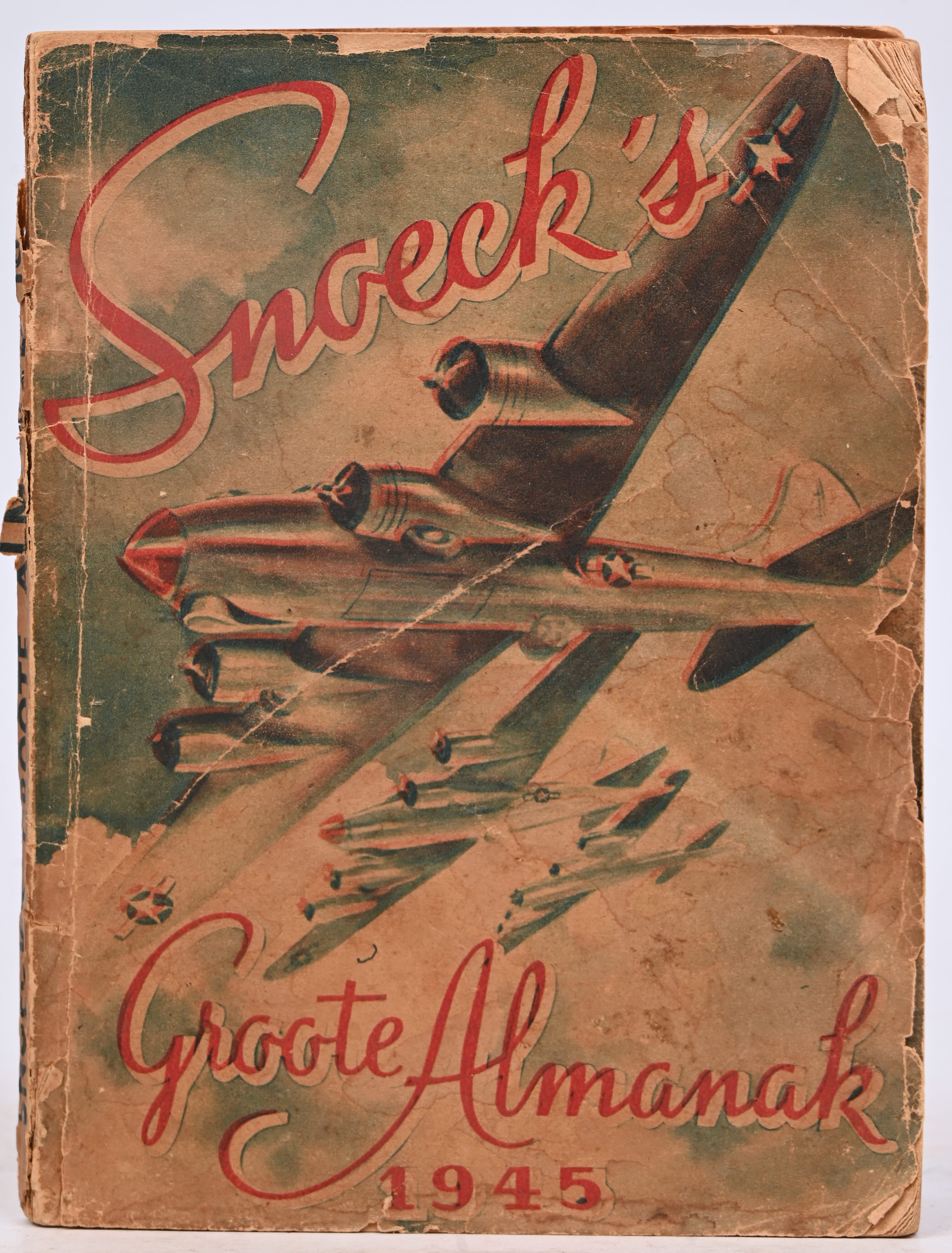 ‘Snoeck’s Groote Almenak 1945’, in gelezen staat ‘Snoeck’s Groote Almenak 1945’, in gelezen staat.