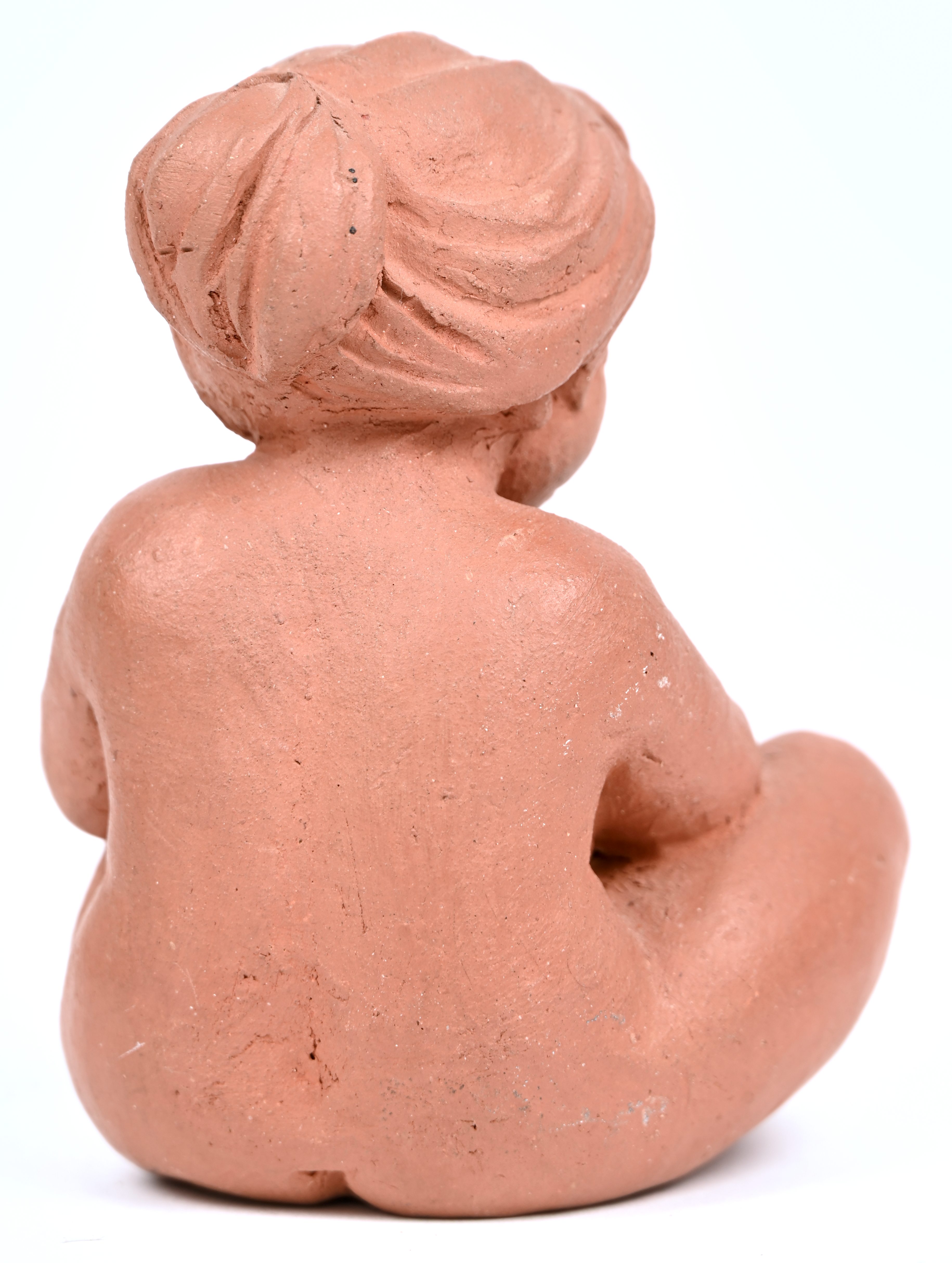 ‘Zittend naakt’, een terra cotta beeldje. Getekend Gerard Fonteyne ‘Zittend naakt’, een terra cotta beeldje. Getekend Gerard Fonteyne.
