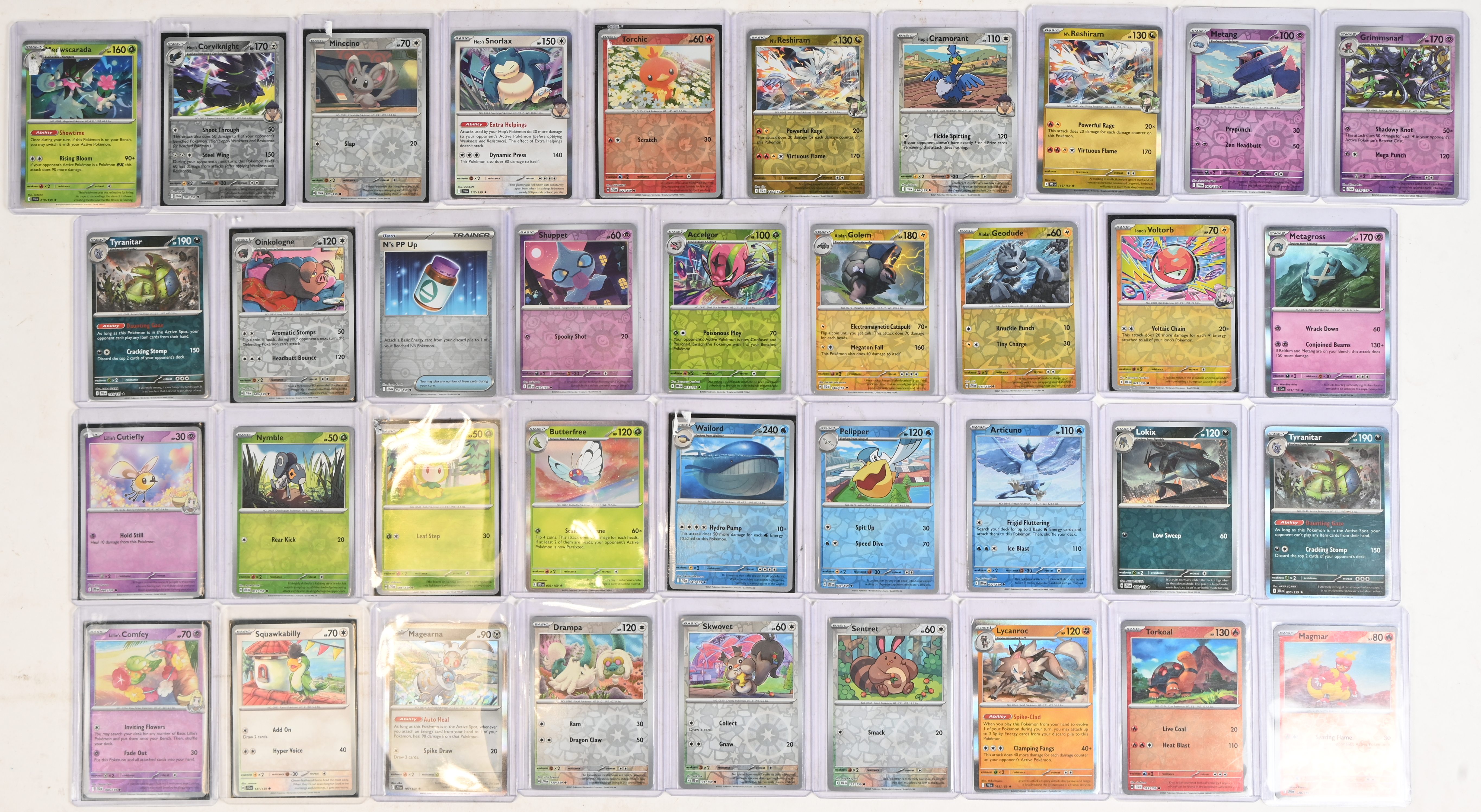 Een lot van 37 Pokémon kaarten: Set H JTG EN: Scarlet & Violet—Journey Together 1 Een lot van 37 Pokémon kaarten: Set H JTG EN: Scarlet & Violet—Journey Together