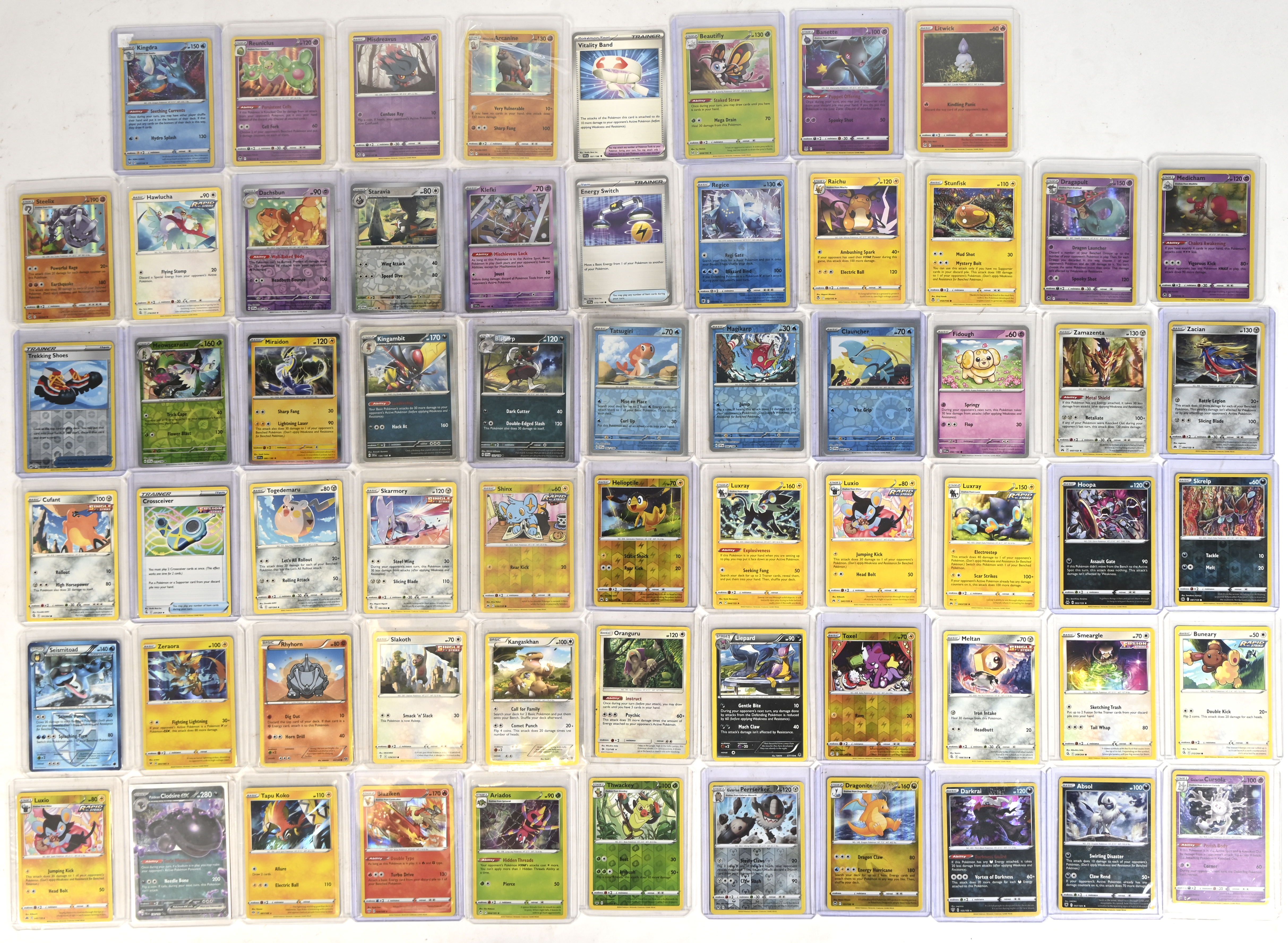 Een lot van +-57 Pokémon kaarten: Verschillende sets van jaren 2020 - 2023 Een lot van +-57 Pokémon kaarten: Verschillende sets van jaren 2020 - 2023.