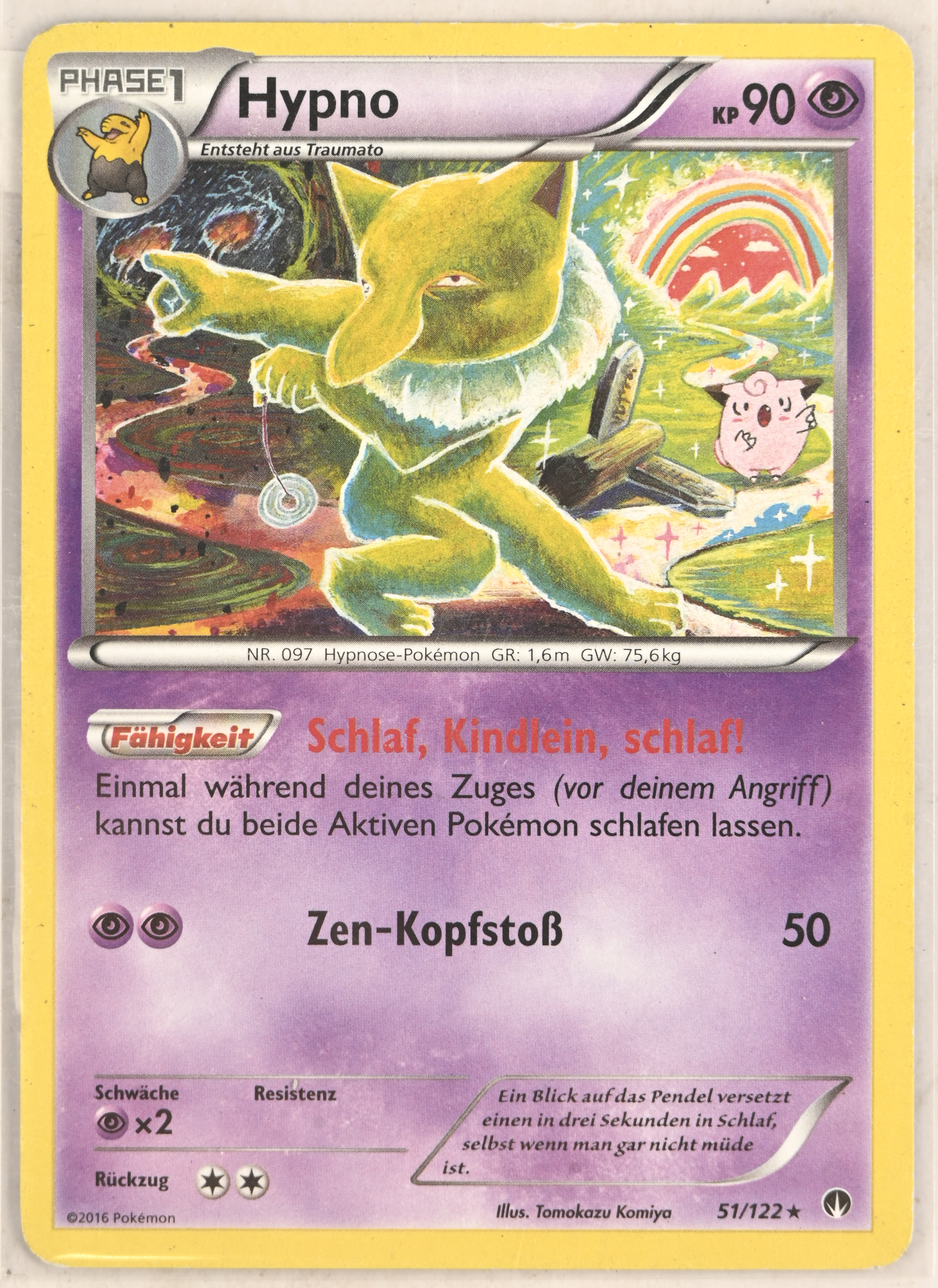 Hypno - XY - BREAKpoint (BKP) German. 51/122 Hypno - XY - BREAKpoint (BKP) German. 51/122.