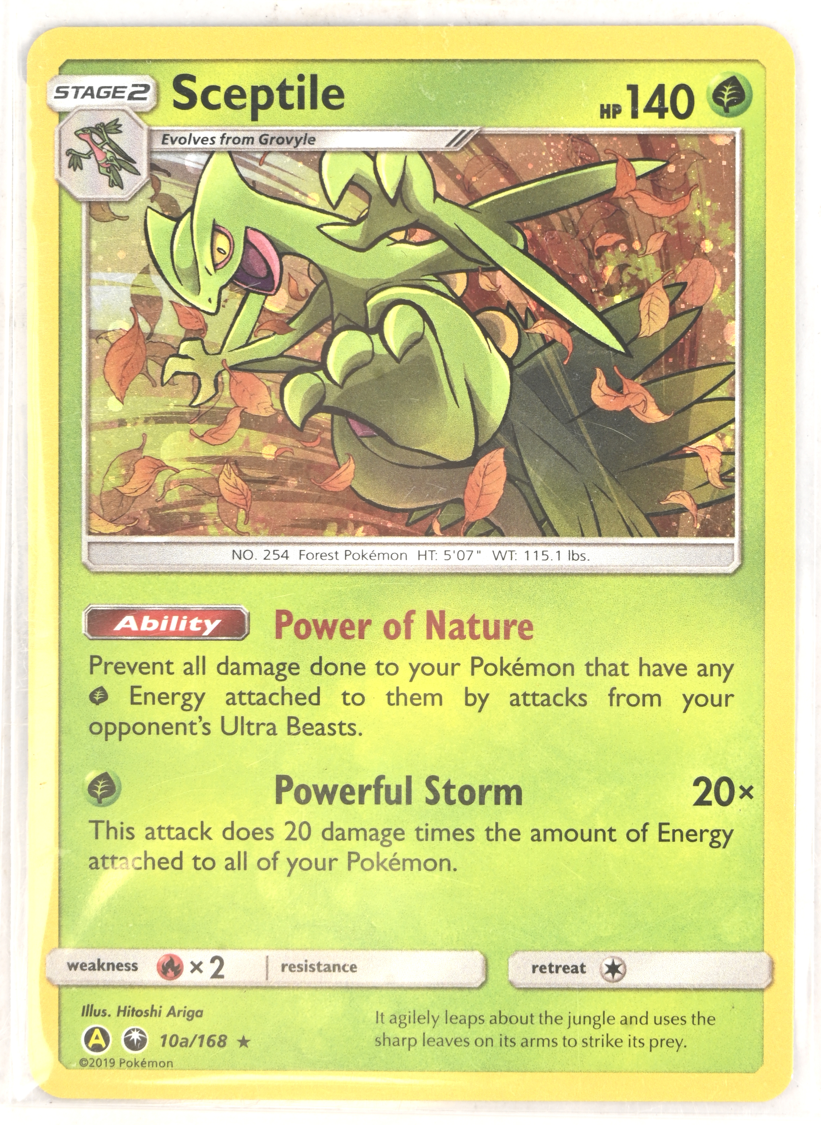 Sceptile - 10a/168 - Alternate Art Promos (PR) Holofoil Near mint Sceptile - 10a/168 - Alternate Art Promos (PR) Holofoil Near mint.