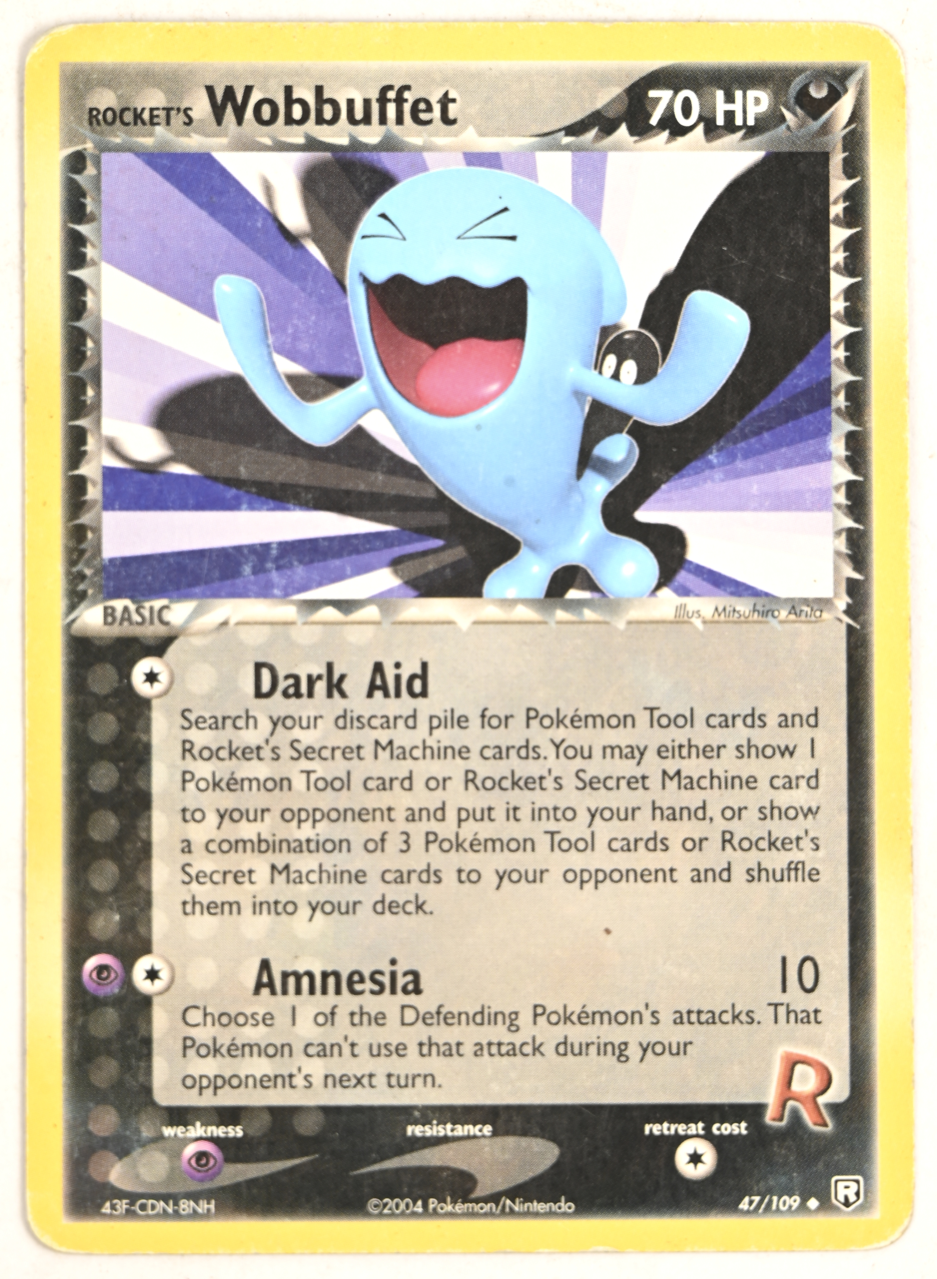 Rocket's Wobbuffet - Team Rocket Returns (RR) 47/109 / Uncommon 1 Rocket's Wobbuffet - Team Rocket Returns (RR) 47/109 / Uncommon