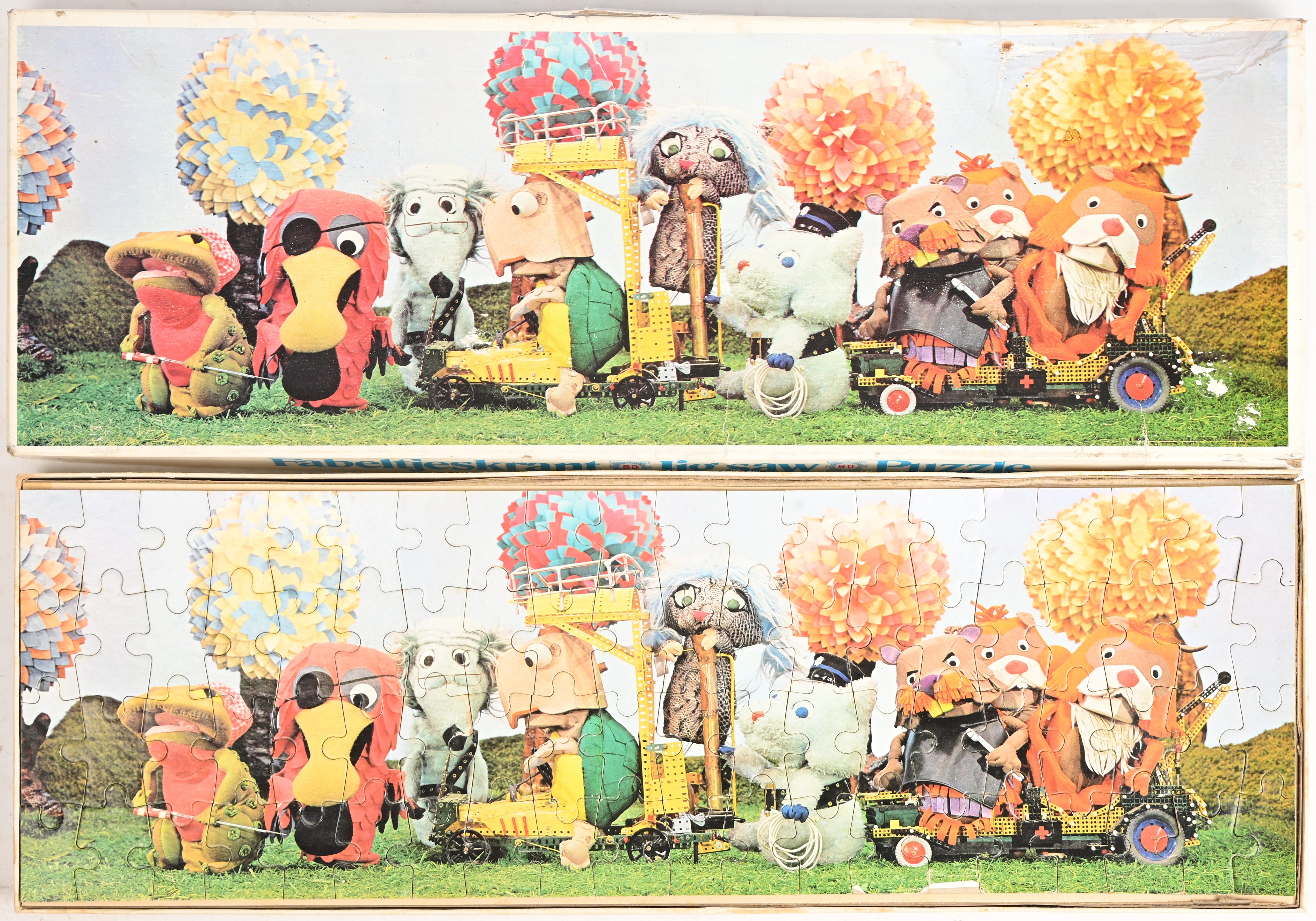 Een vintage puzzel, Fabeltjeskrant, Chanowski productions 1968 Een vintage puzzel, Fabeltjeskrant, Chanowski productions 1968.