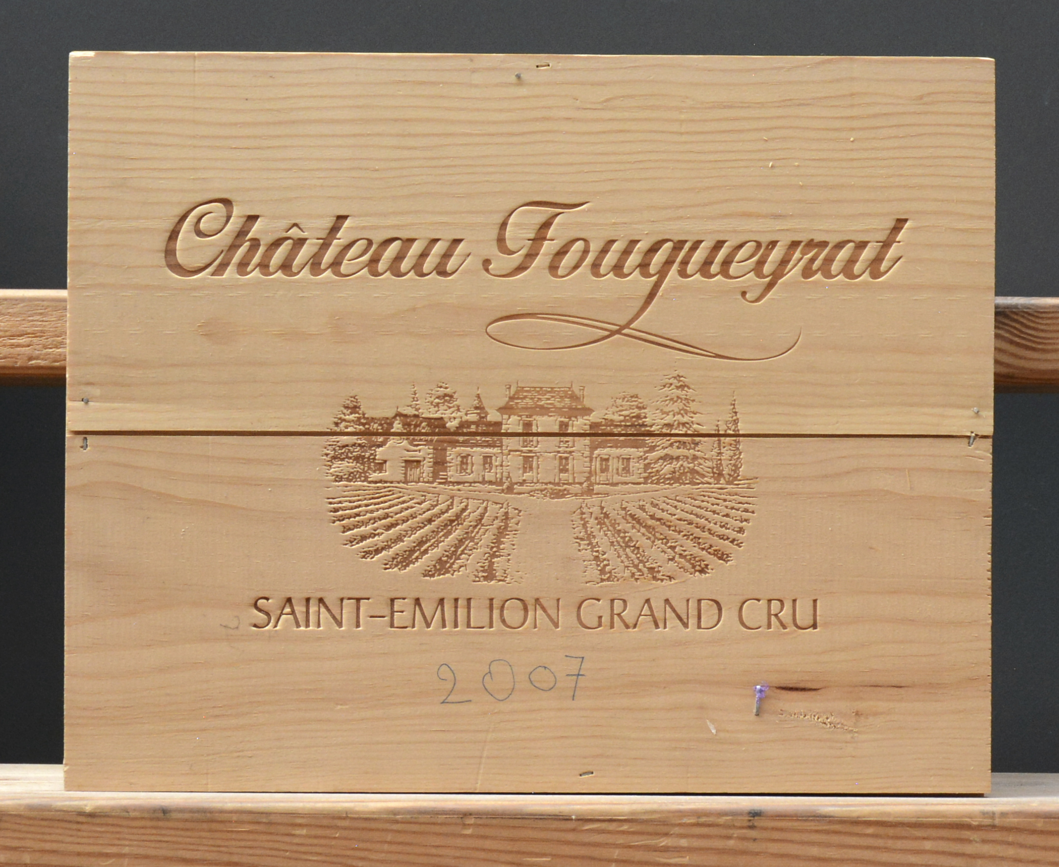Ch. Fouqueyrat A.C. St-Emilion grand cru M.C. O.K Ch. Fouqueyrat A.C. St-Emilion grand cru M.C. O.K. 2007 aantal: 3 bt