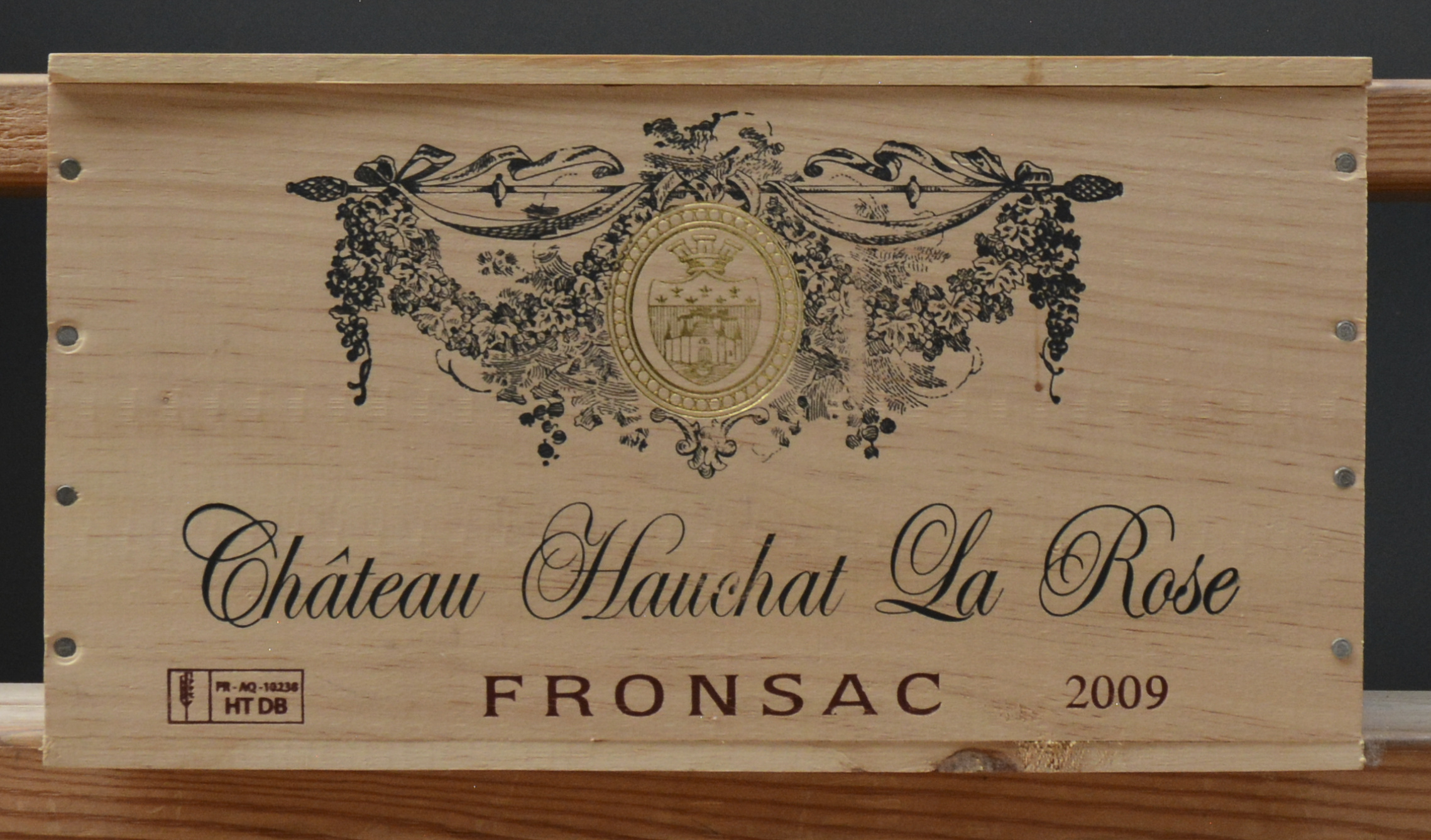 Ch. Hauchat La Rose A.C. Fronsac M.C. O.K Ch. Hauchat La Rose A.C. Fronsac M.C. O.K. 2009 aantal: 6 bt