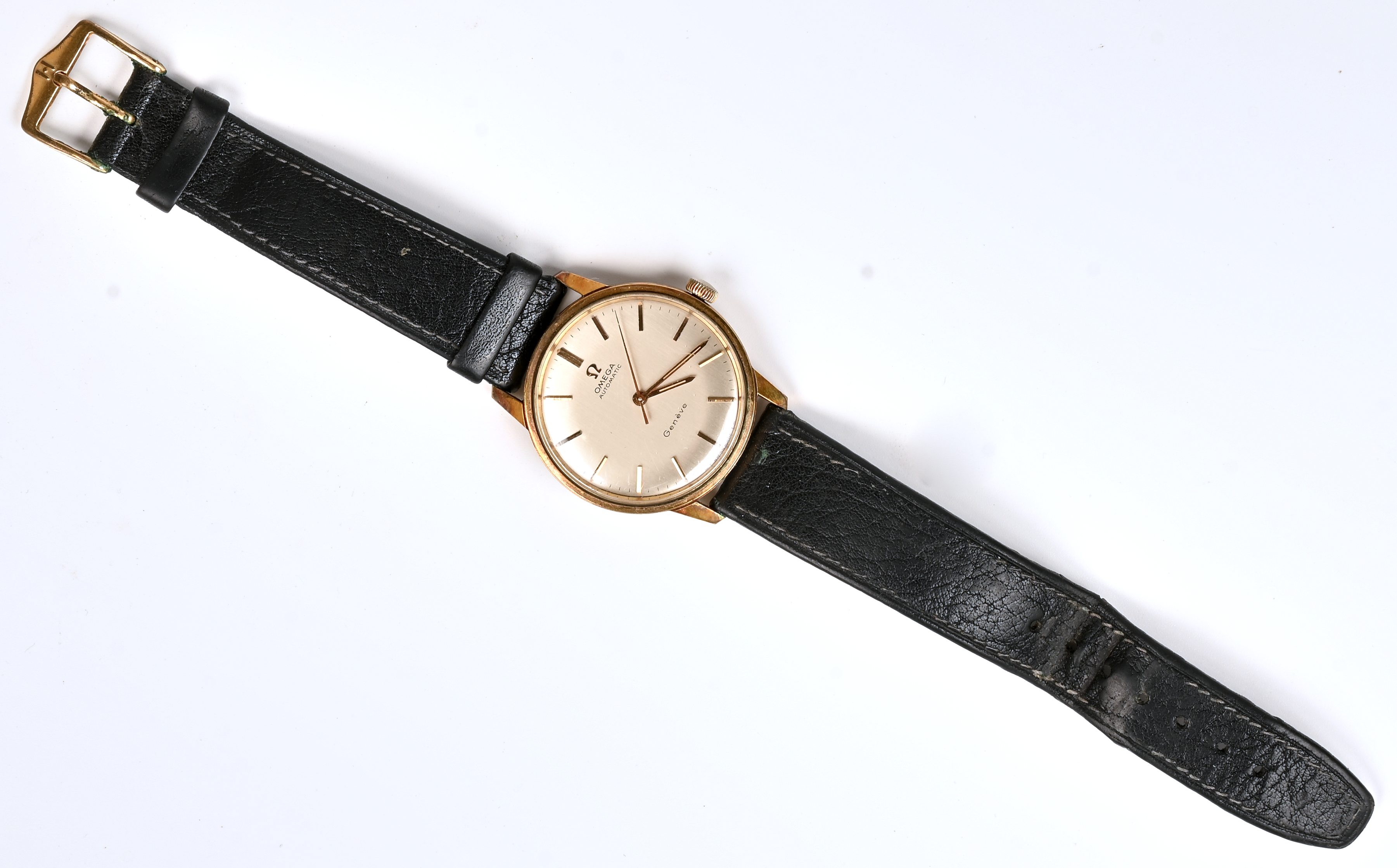 Een automatische Omega Seamaster herenhorloge model begin jaren ‘60. Goede werkende staat Een automatische Omega Seamaster herenhorloge model begin jaren ‘60. Goede werkende staat.