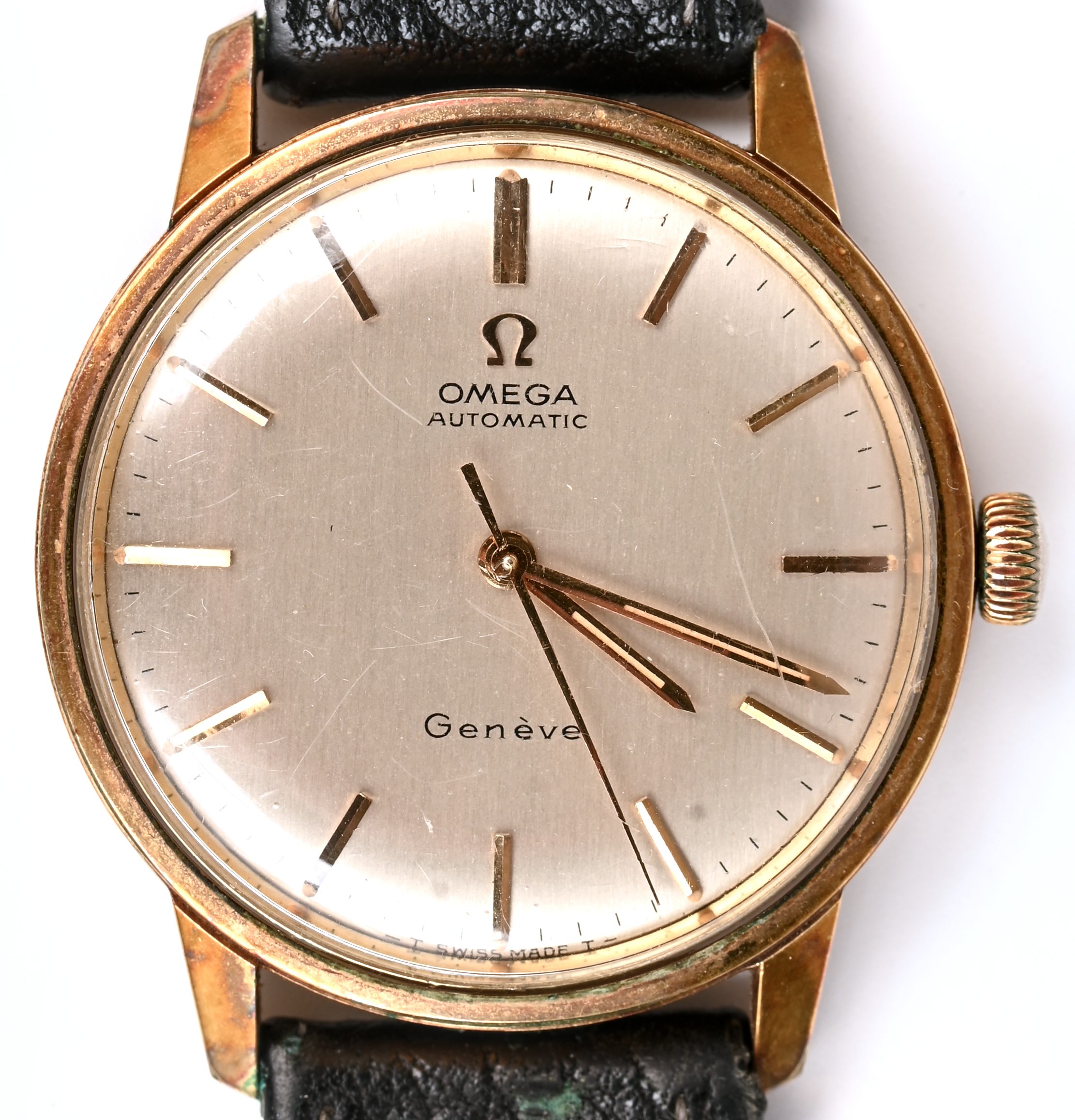 Een automatische Omega Seamaster herenhorloge model begin jaren ‘60. Goede werkende staat Een automatische Omega Seamaster herenhorloge model begin jaren ‘60. Goede werkende staat.