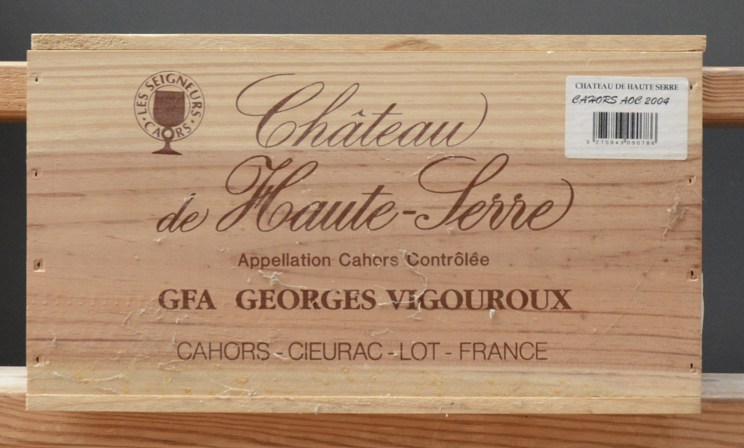 Ch. de Haute-Serre A.C. Cahors Georges Vigouroux, Cieurac M.C. O.K Ch. de Haute-Serre A.C. Cahors Georges Vigouroux, Cieurac M.C. O.K. 2004 aantal: 6 bt