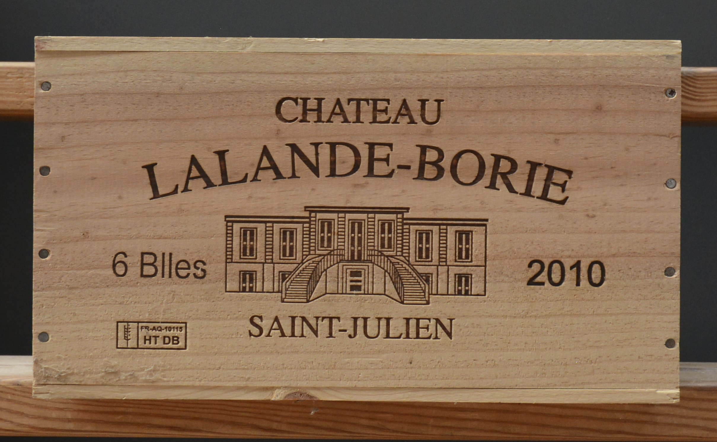 Ch. Lalande-Borie A.C. St-Julien M.C. O.K Ch. Lalande-Borie A.C. St-Julien M.C. O.K. 2010 aantal: 6 bt
