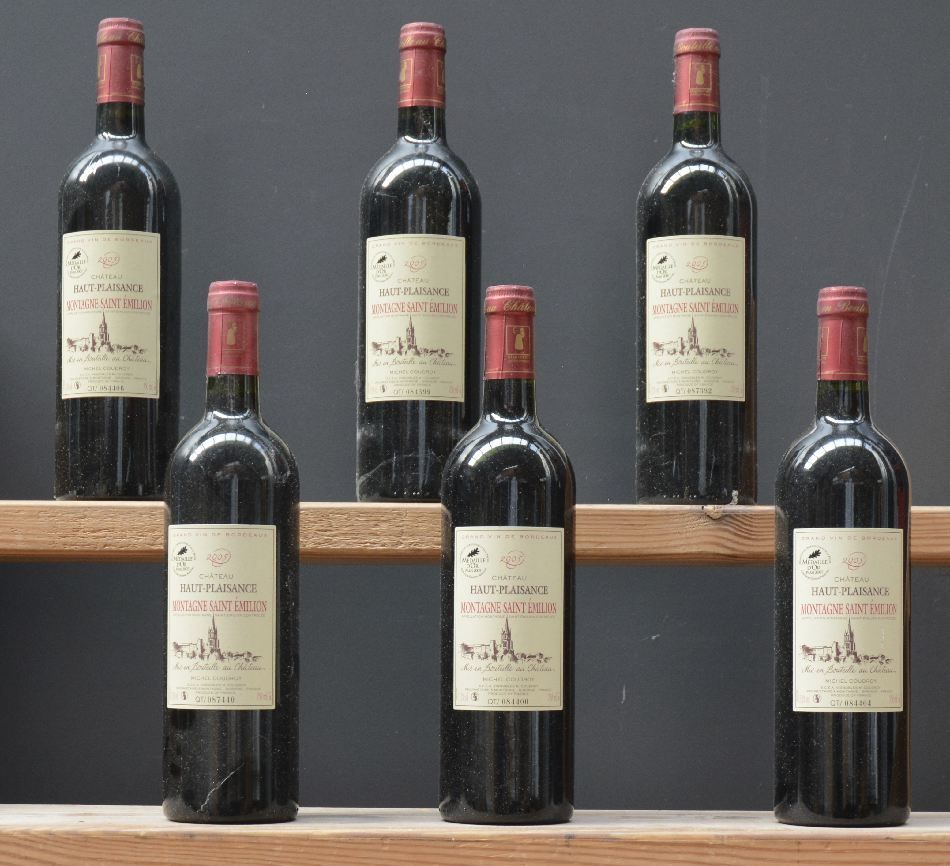 Ch. Haut-Plaisance A.C. Montagne-St-Emilion M.C Ch. Haut-Plaisance A.C. Montagne-St-Emilion M.C. 2005 aantal: 6 bt