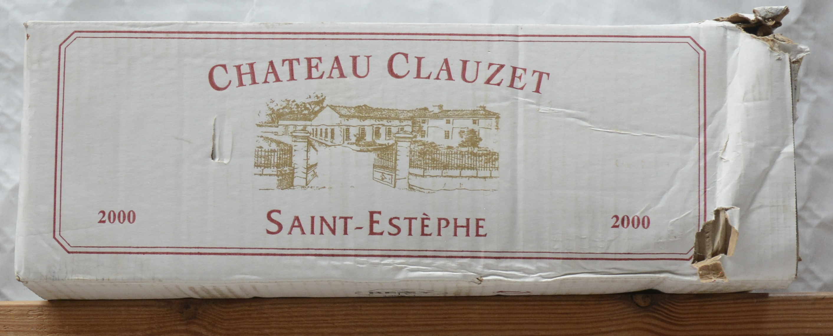 Ch. Clauzet A.C. St-Estèphe Cru bourgeois M.C. O.D Ch. Clauzet A.C. St-Estèphe Cru bourgeois M.C. O.D. 2000 aantal: 12 bt