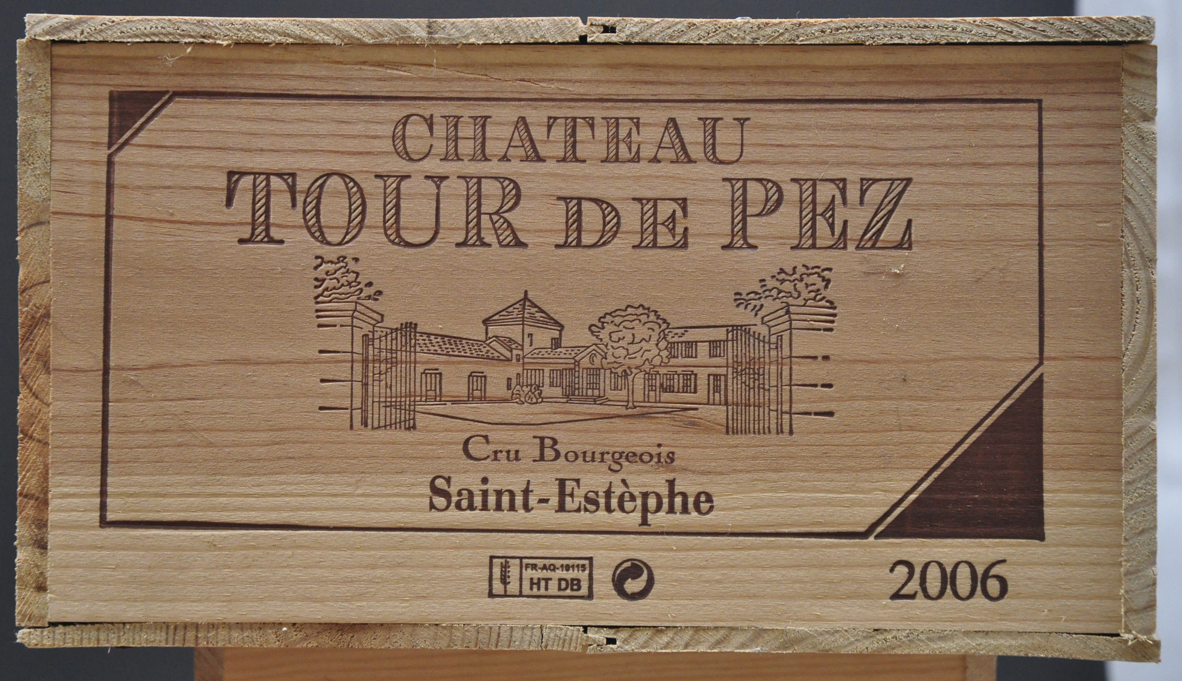 Ch. Tour de Pez A.C. St-Estèphe Cru bourgeois M.C. O.K Ch. Tour de Pez A.C. St-Estèphe Cru bourgeois M.C. O.K. 2006 aantal: 12 bt