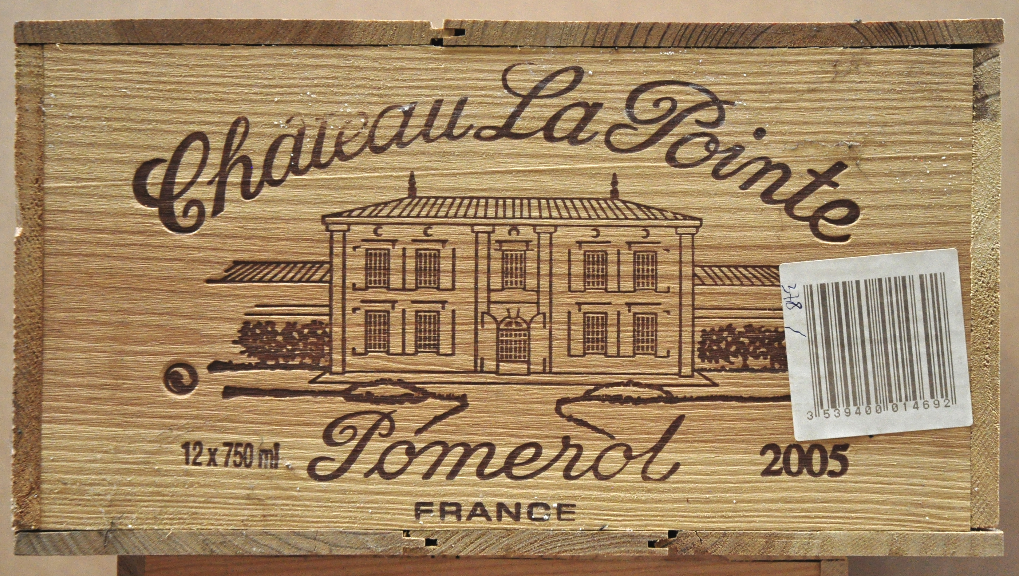 Ch. La Pointe A.C. Pomerol M.C. O.K Ch. La Pointe A.C. Pomerol M.C. O.K. 2005 aantal: 12 bt