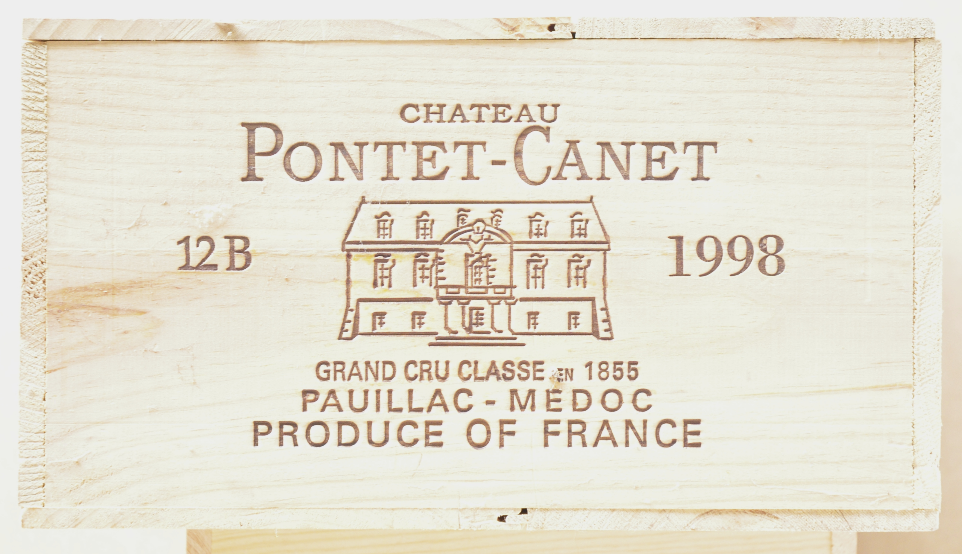 Ch. Pontet-Canet A.C. Pauillac 5e grand cru classé M.C. O.K Ch. Pontet-Canet A.C. Pauillac 5e grand cru classé M.C. O.K. 1998 aantal: 12 bt
