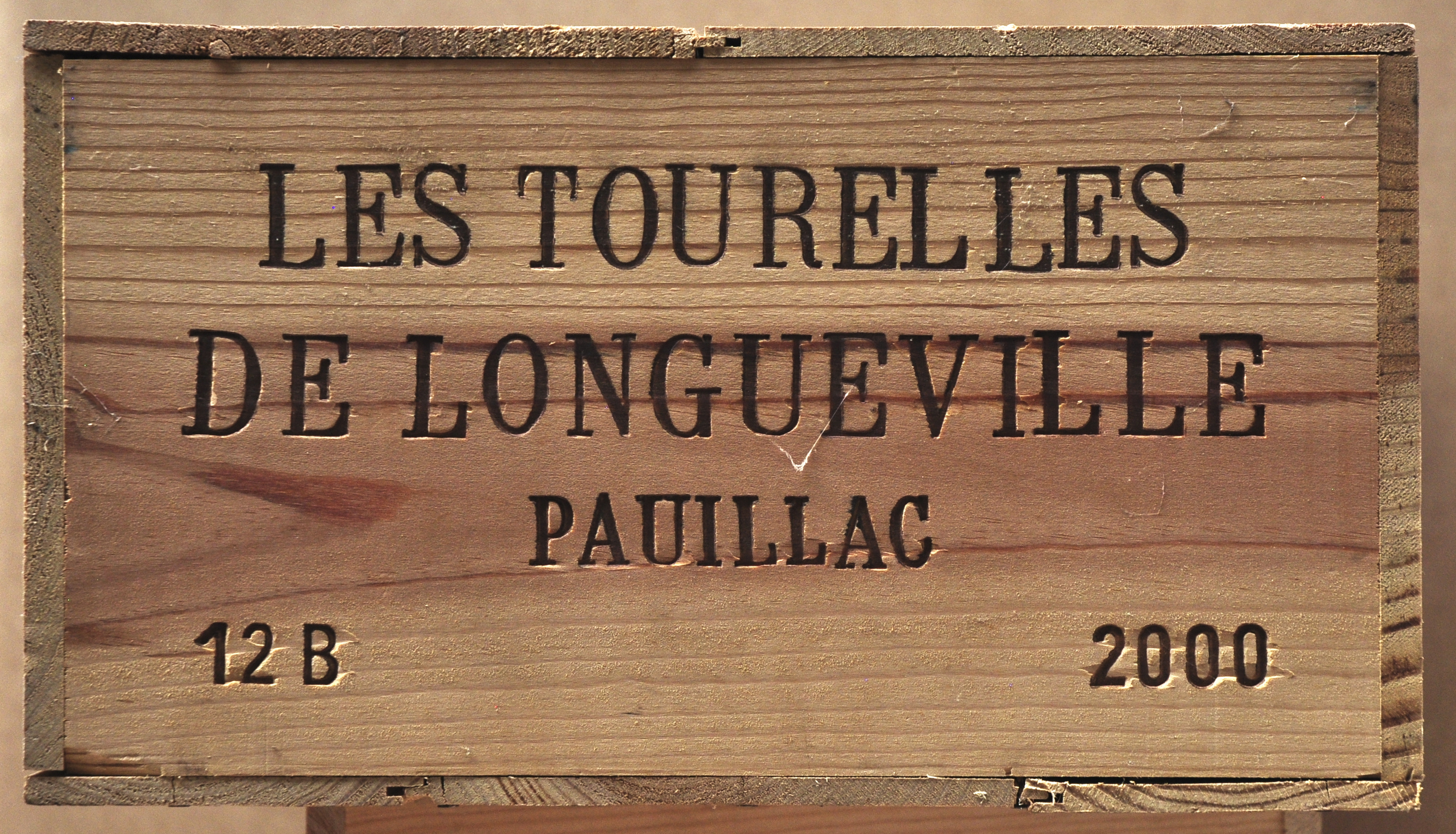 Les Tourelles de Longueville A.C. Pauillac M.C. O.K Les Tourelles de Longueville A.C. Pauillac M.C. O.K. 2000 aantal: 12 bt