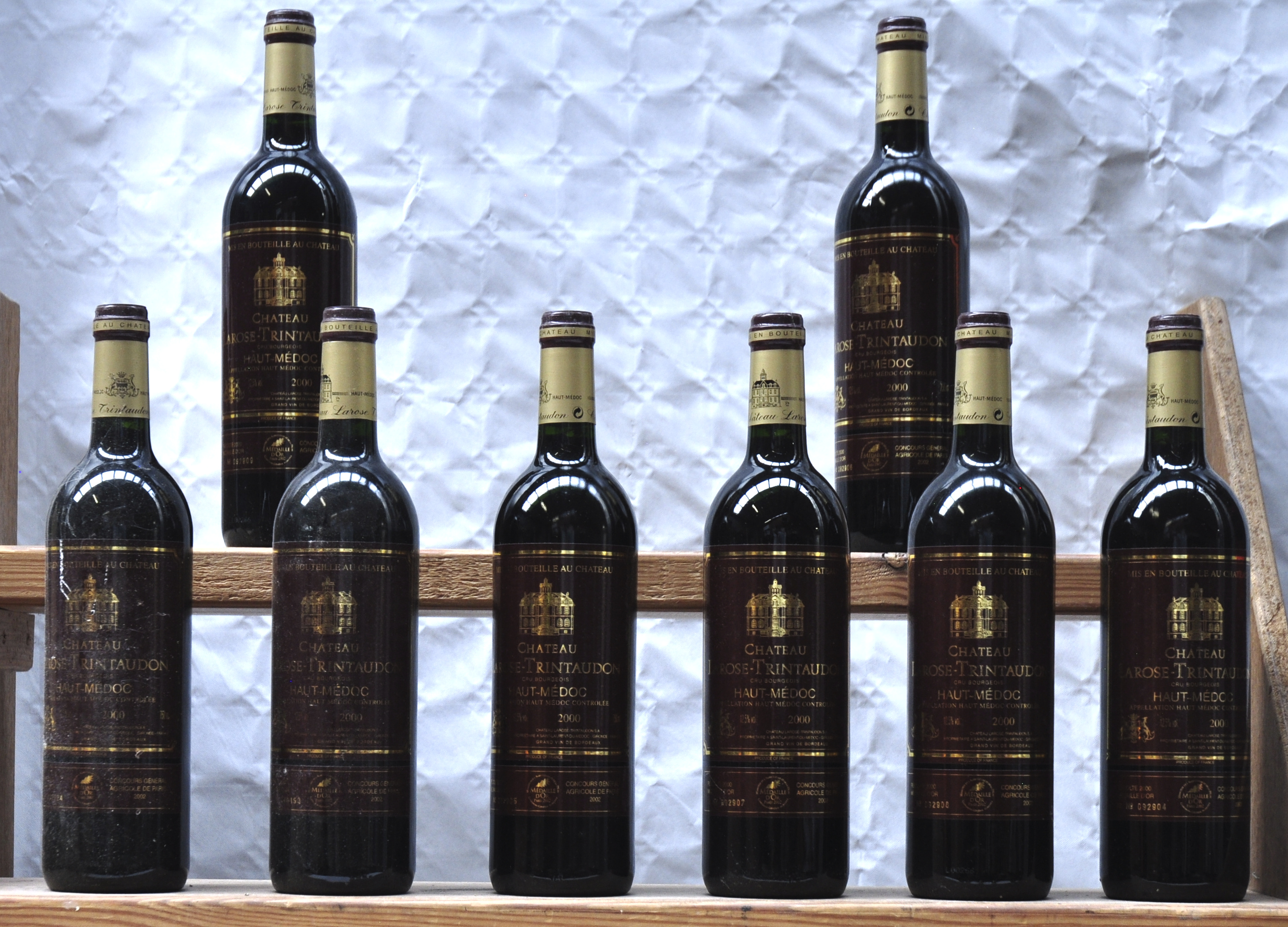 Ch. Larose-Trintaudon A.C. Haut-Médoc Cru bourgeois M.C. K Ch. Larose-Trintaudon A.C. Haut-Médoc Cru bourgeois M.C. K. 2000 aantal: 8 bt
