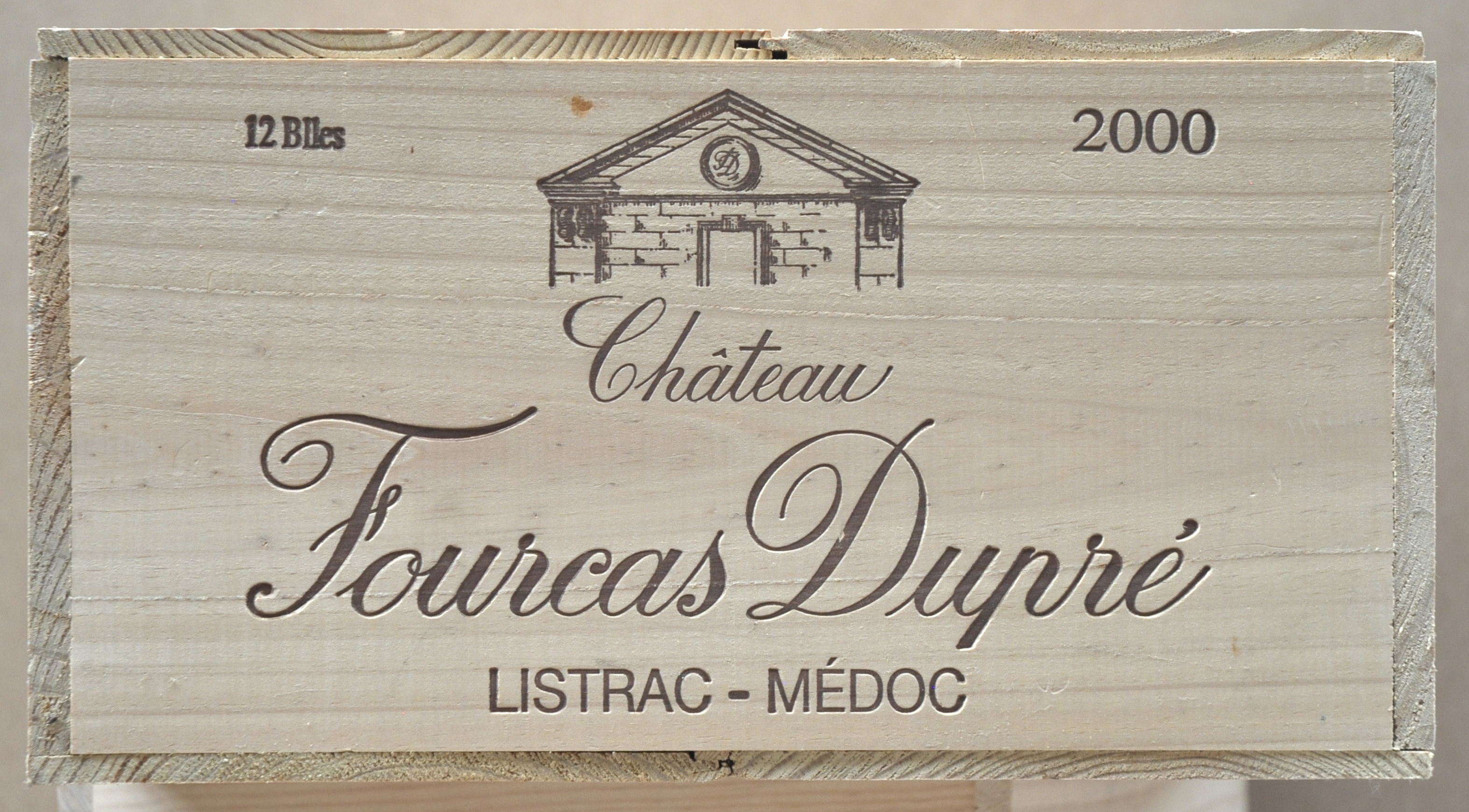 Ch. Fourcas-Dupré A.C. Listrac M.C. O.K Ch. Fourcas-Dupré A.C. Listrac M.C. O.K. 2000 aantal: 12 bt