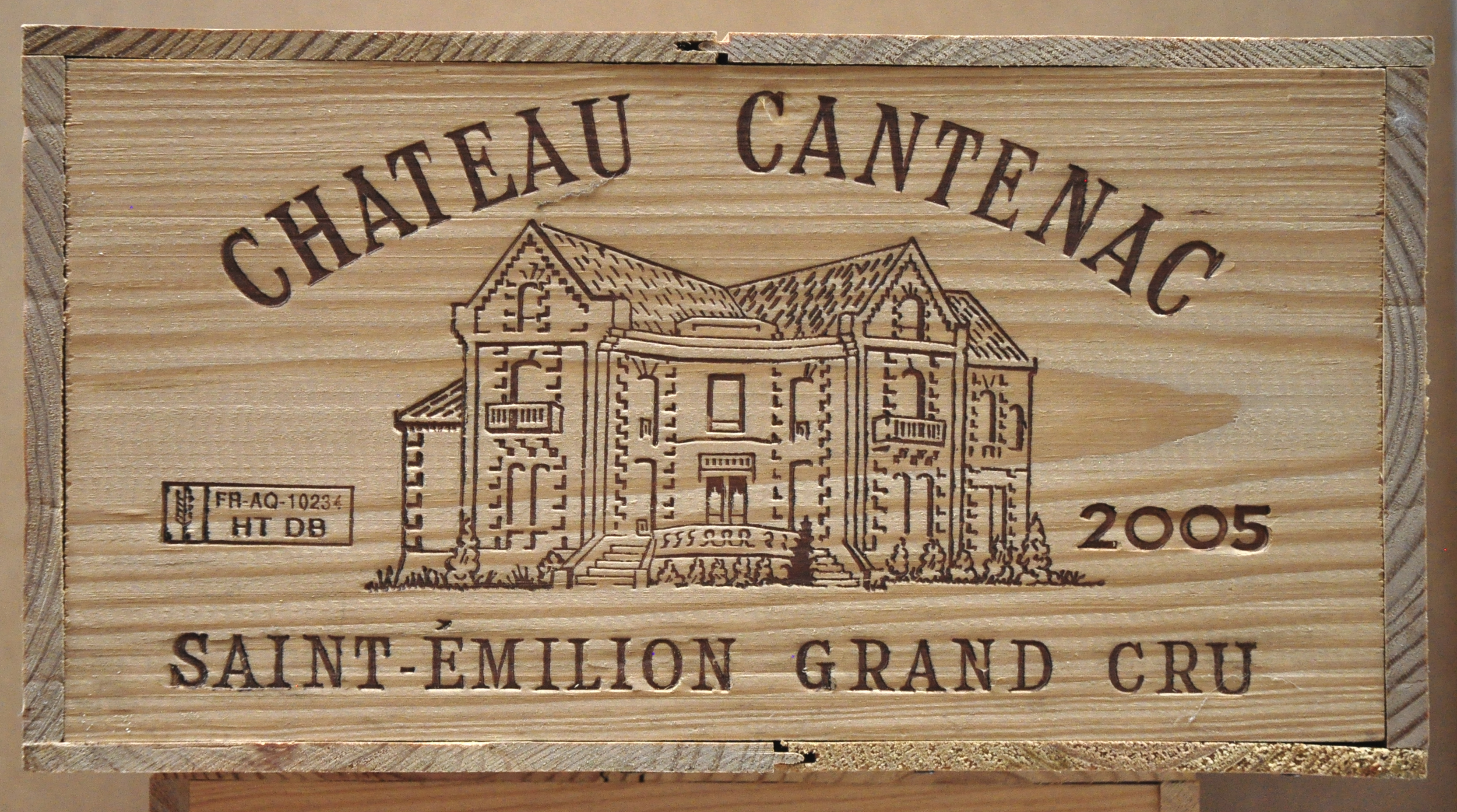 Ch. Cantenac A.C. St-Emilion grand cru M.C. O.K Ch. Cantenac A.C. St-Emilion grand cru M.C. O.K. 2005 aantal: 12 bt
