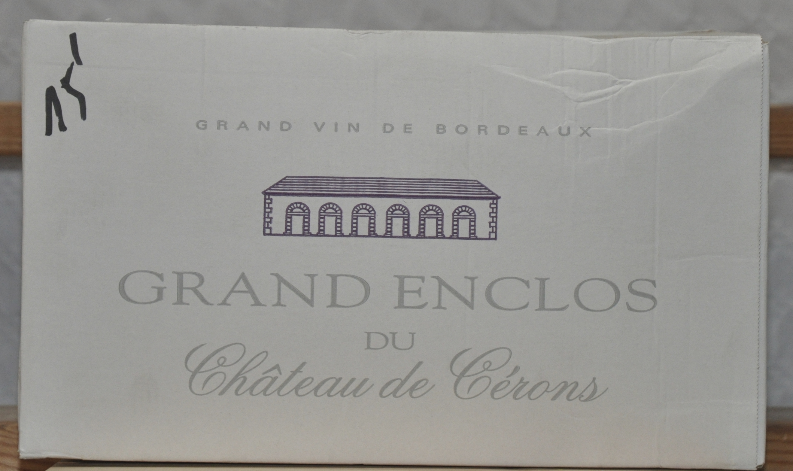 Grand Enclos de Ch. de Cérons A.C. Graves (blanc) M.C. O.D. 2015 aantal: 6 Mag Grand Enclos de Ch. de Cérons A.C. Graves (blanc) M.C. O.D. 2015 aantal: 6 Mag.