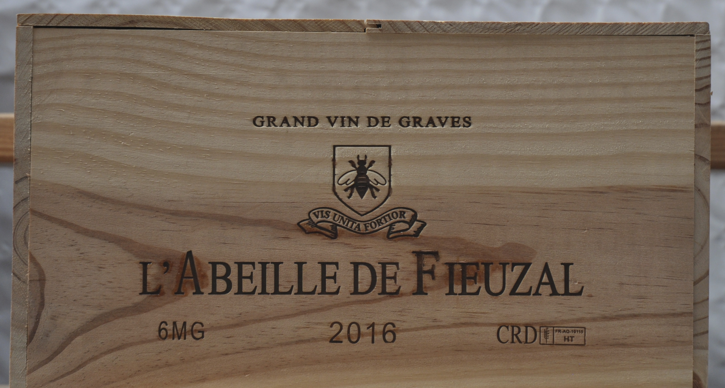 L’Abeille de Fieuzal A.C. Pessac-Léognan M.P. O.K. 2016 aantal: 6 Mag L’Abeille de Fieuzal A.C. Pessac-Léognan M.P. O.K. 2016 aantal: 6 Mag.