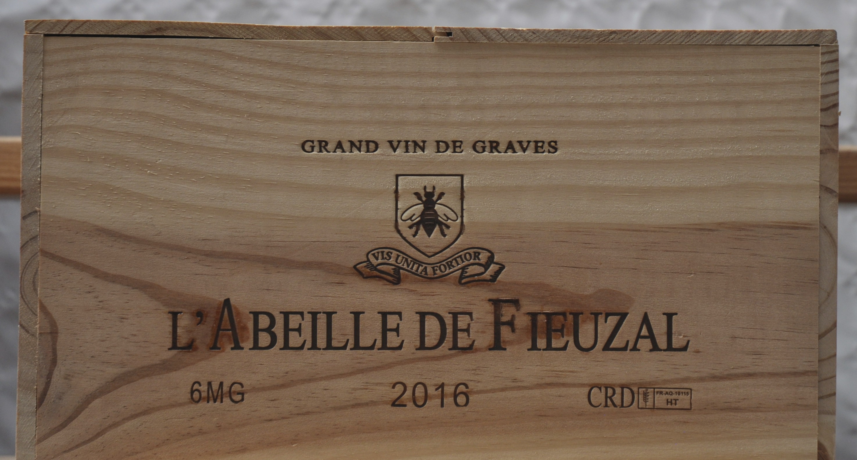 L’Abeille de Fieuzal A.C. Pessac-Léognan M.P. O.K. 2016 aantal: 6 Mag L’Abeille de Fieuzal A.C. Pessac-Léognan M.P. O.K. 2016 aantal: 6 Mag.
