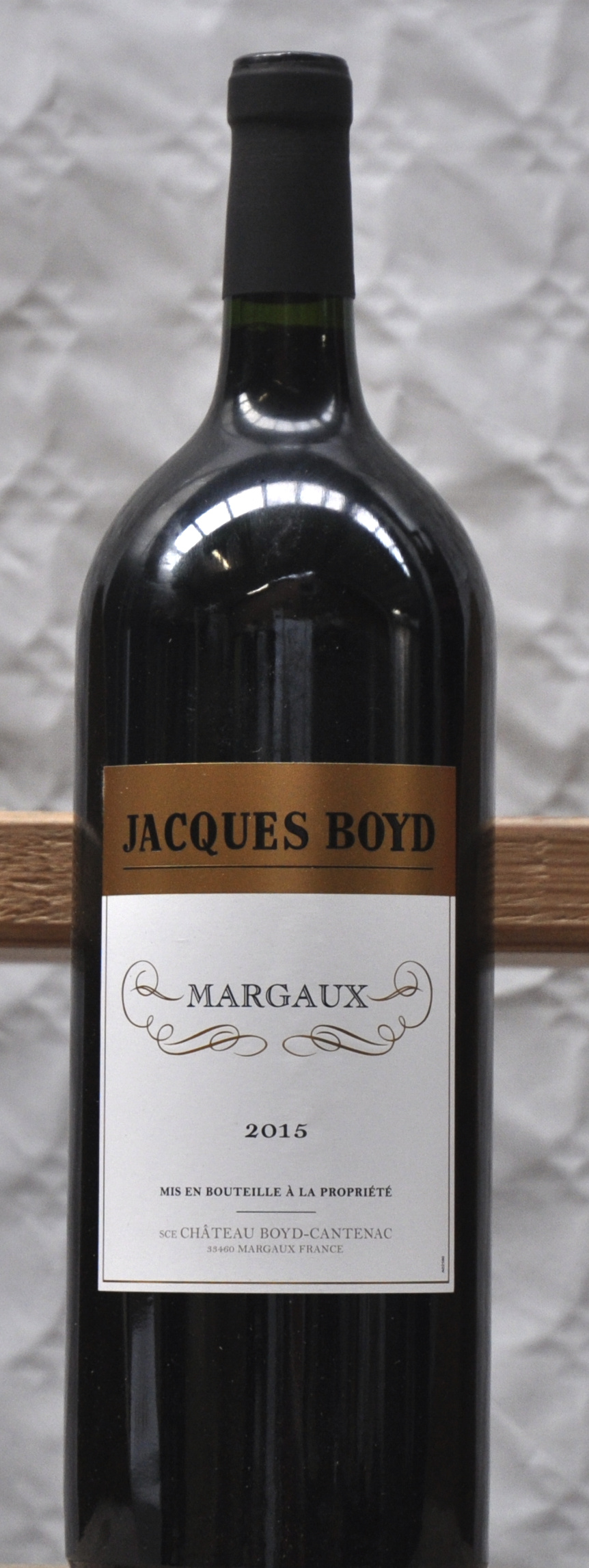 Jacques Boyd A.C. Margaux Ch. Boyd-Cantenac M.P. 2015 aantal: 1 Mag Jacques Boyd A.C. Margaux Ch. Boyd-Cantenac M.P. 2015 aantal: 1 Mag.