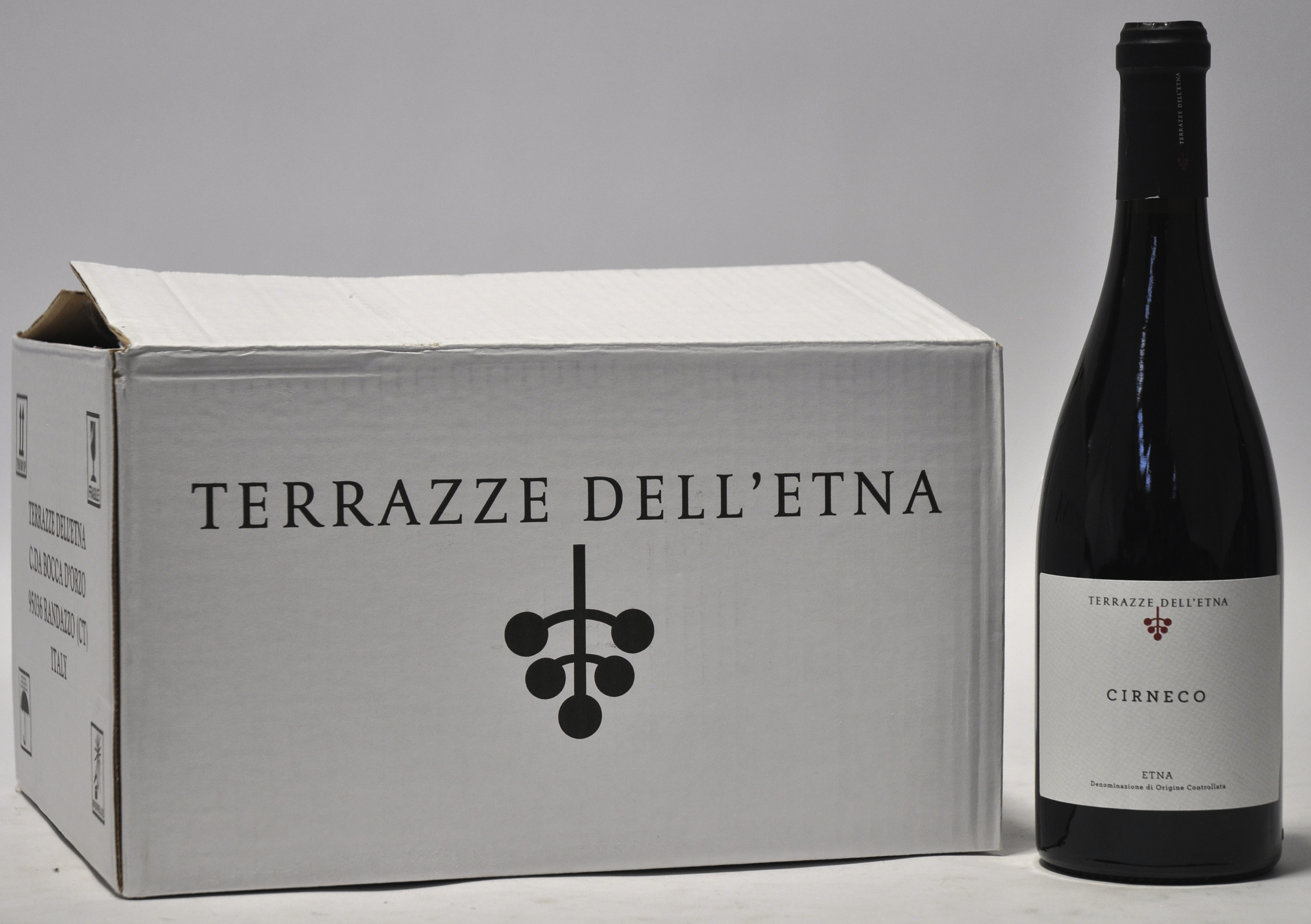 Cirneco Nerello Mascalese D.O.C. Etna Terrazze dell’Etna, Randazzo M.O. O.D Cirneco Nerello Mascalese D.O.C. Etna Terrazze dell’Etna, Randazzo M.O. O.D. 2011 aantal: 6 bt
