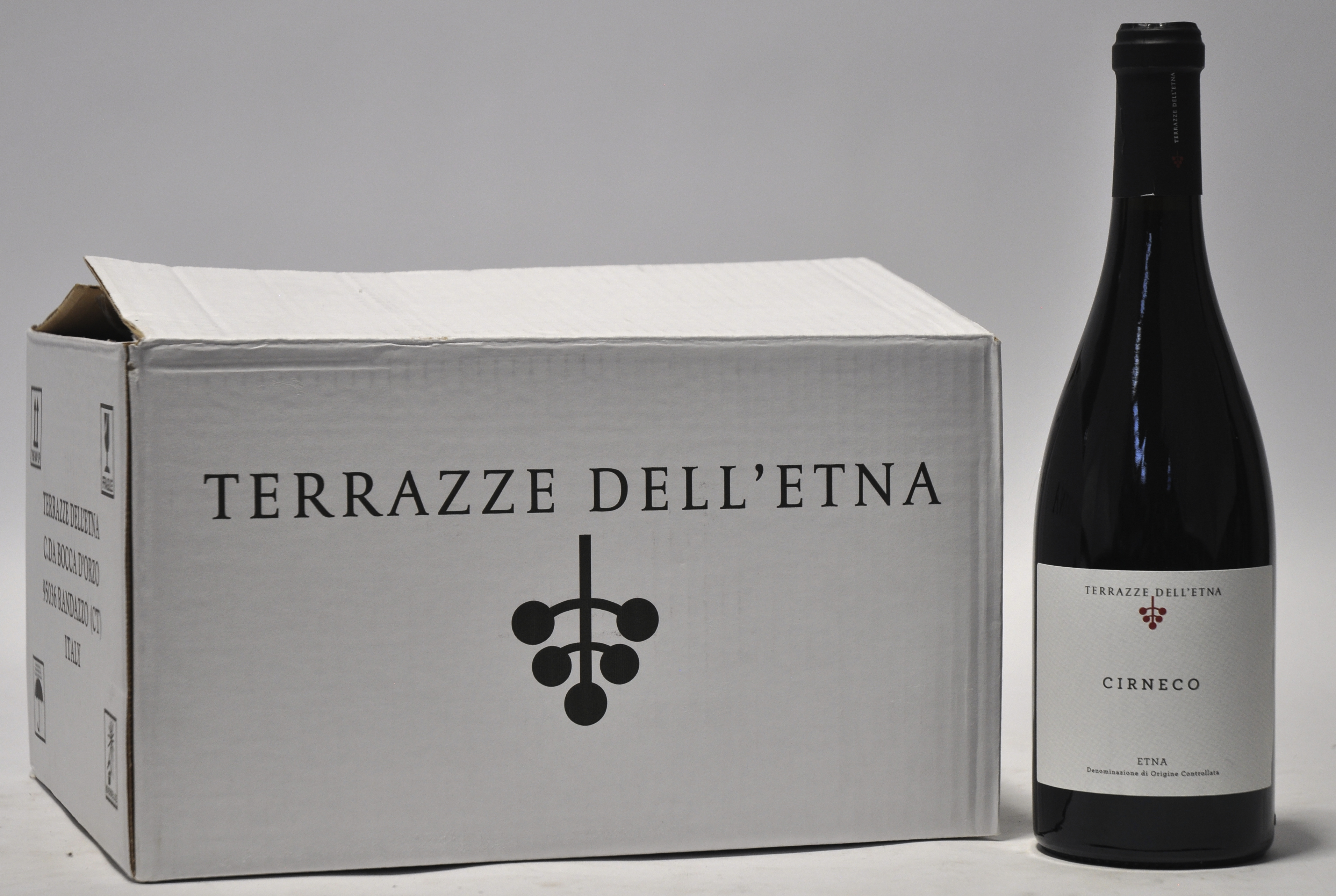 Cirneco Nerello Mascalese D.O.C. Etna Terrazze dell’Etna, Randazzo M.O. O.D Cirneco Nerello Mascalese D.O.C. Etna Terrazze dell’Etna, Randazzo M.O. O.D. 2011 aantal: 6 bt