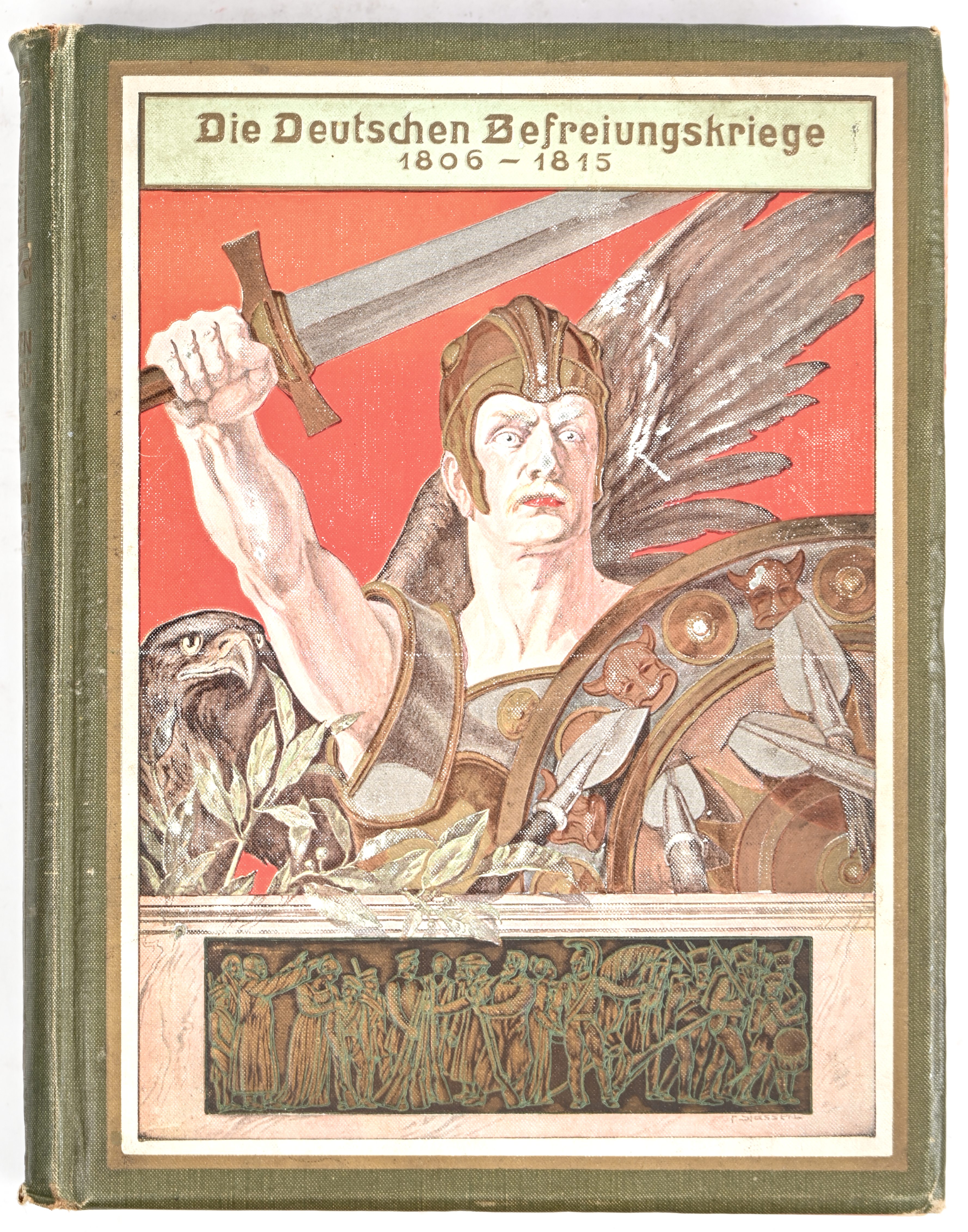 Die Deutschen Befreiungskriege 1806-1815, door Hermann Müller-Bohn, uitgegeven door Paul Kittel in Berlijn in 1901 Die Deutschen Befreiungskriege 1806-1815, door Hermann Müller-Bohn, uitgegeven door Paul Kittel in Berlijn in 1901. (losse bladeren)