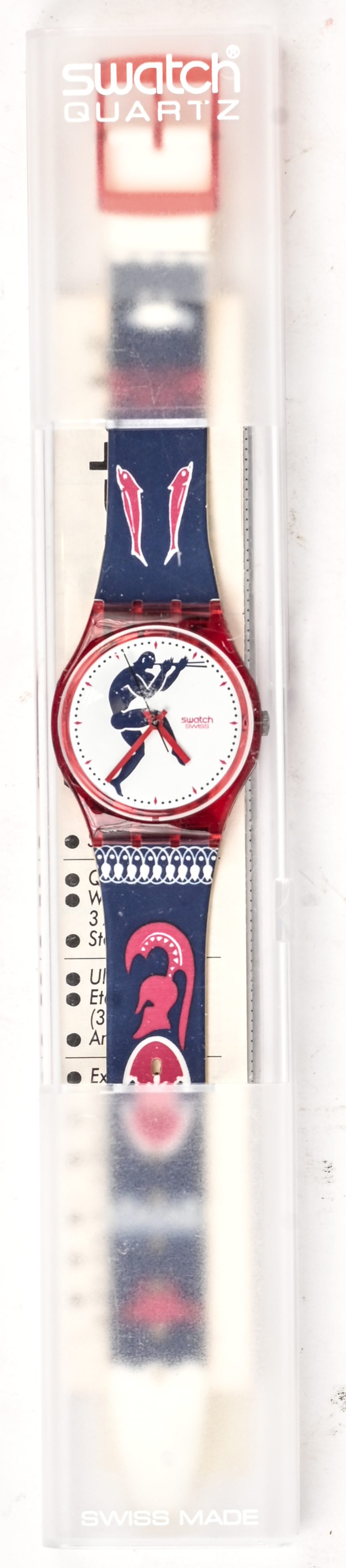 Een Swatch polshorloge, ‘TEDOPHORUS GR111’. Nieuwstaat in OVP Een Swatch polshorloge, ‘TEDOPHORUS GR111’. Nieuwstaat in OVP.