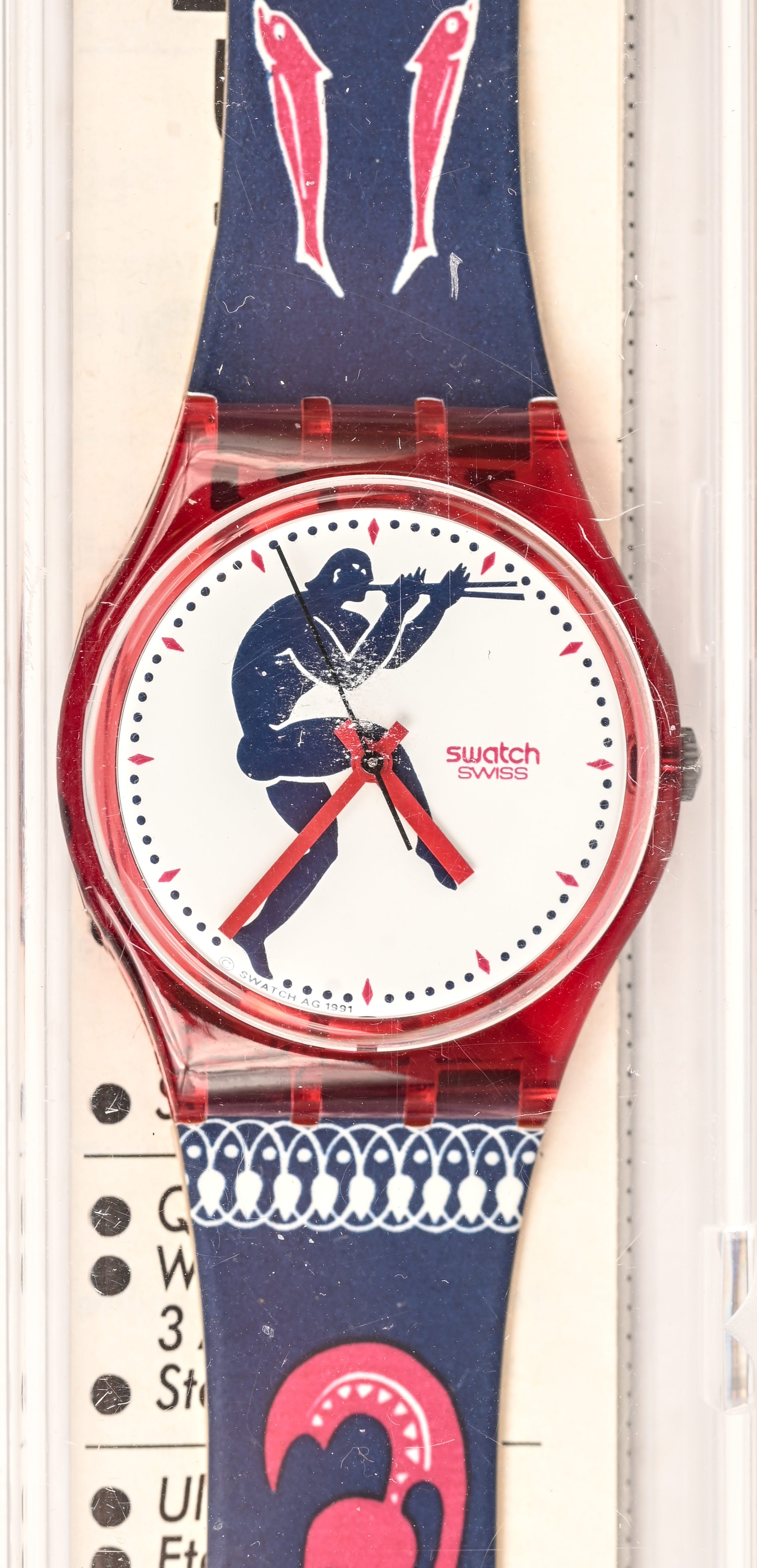 Een Swatch polshorloge, ‘TEDOPHORUS GR111’. Nieuwstaat in OVP Een Swatch polshorloge, ‘TEDOPHORUS GR111’. Nieuwstaat in OVP.