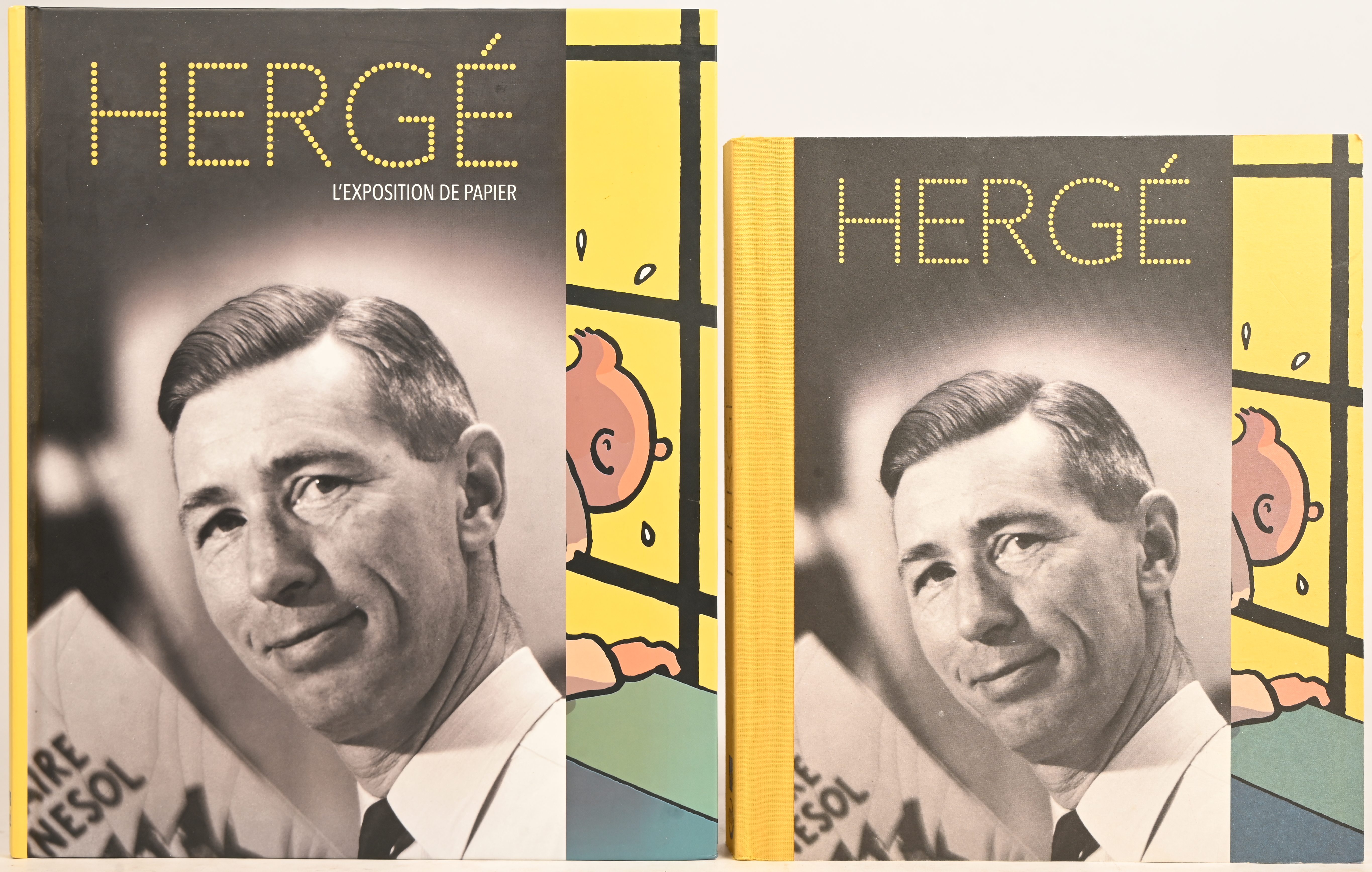 ‘Hergé, l’exposition de papier’, twee uitgaves ter gelegenheid van de tentoonstelling in het Grand Palais, Galeries Nationales, Parijs ‘Hergé, l’exposition de papier’, twee uitgaves ter gelegenheid van de tentoonstelling in het Grand Palais, Galeries Nationales, Parijs.