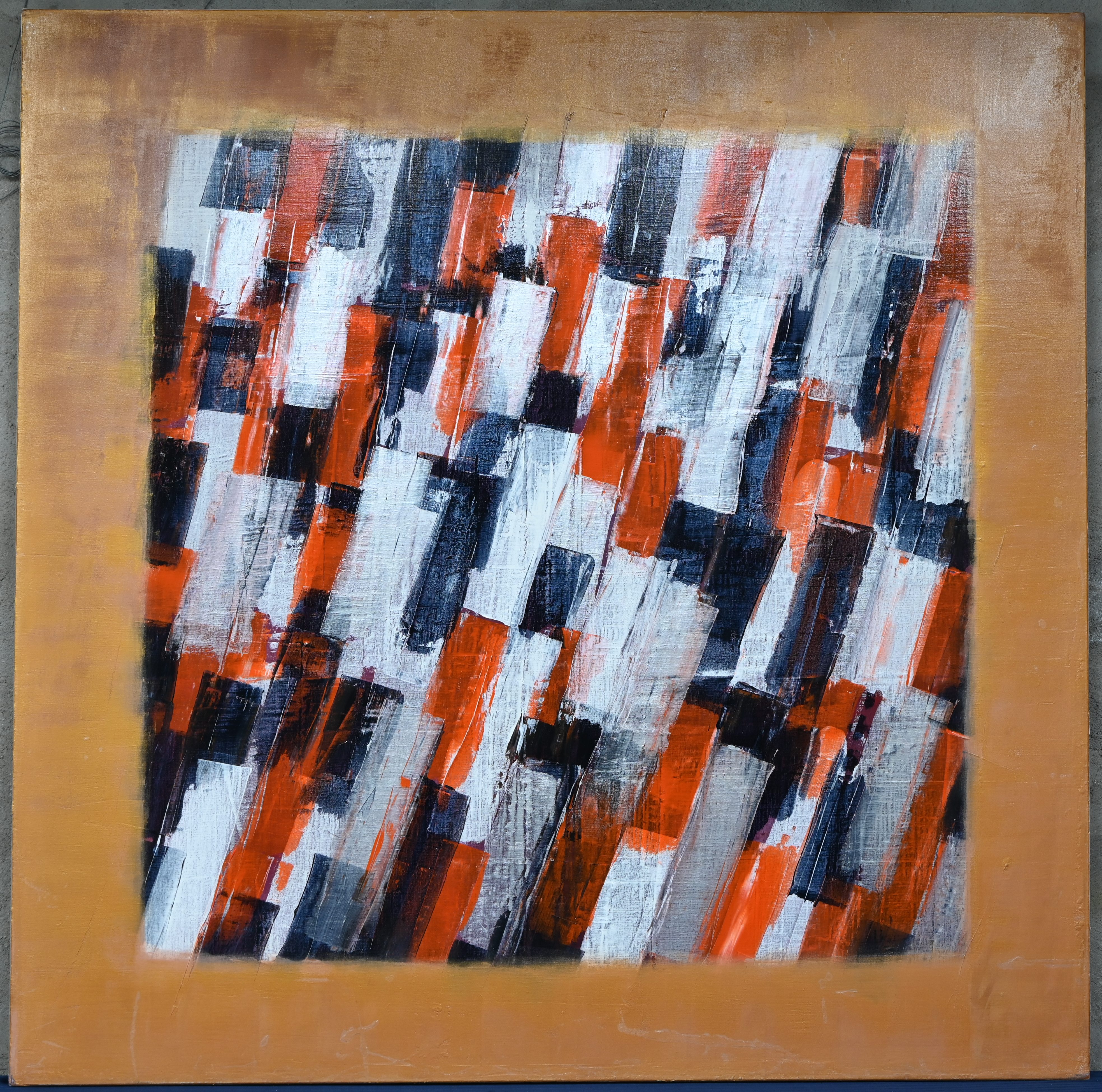 ‘La Clef Du Succes’, een modern abstract acrylschilderij op doek. Verso gesigneerd. Serge Vermeir studeerde aan de kunstacademie van Berchem onder Paul Boudry ‘La Clef Du Succes’, een modern abstract acrylschilderij op doek. Verso gesigneerd. Serge Vermeir studeerde aan de kunstacademie van Berchem onder Paul Boudry.